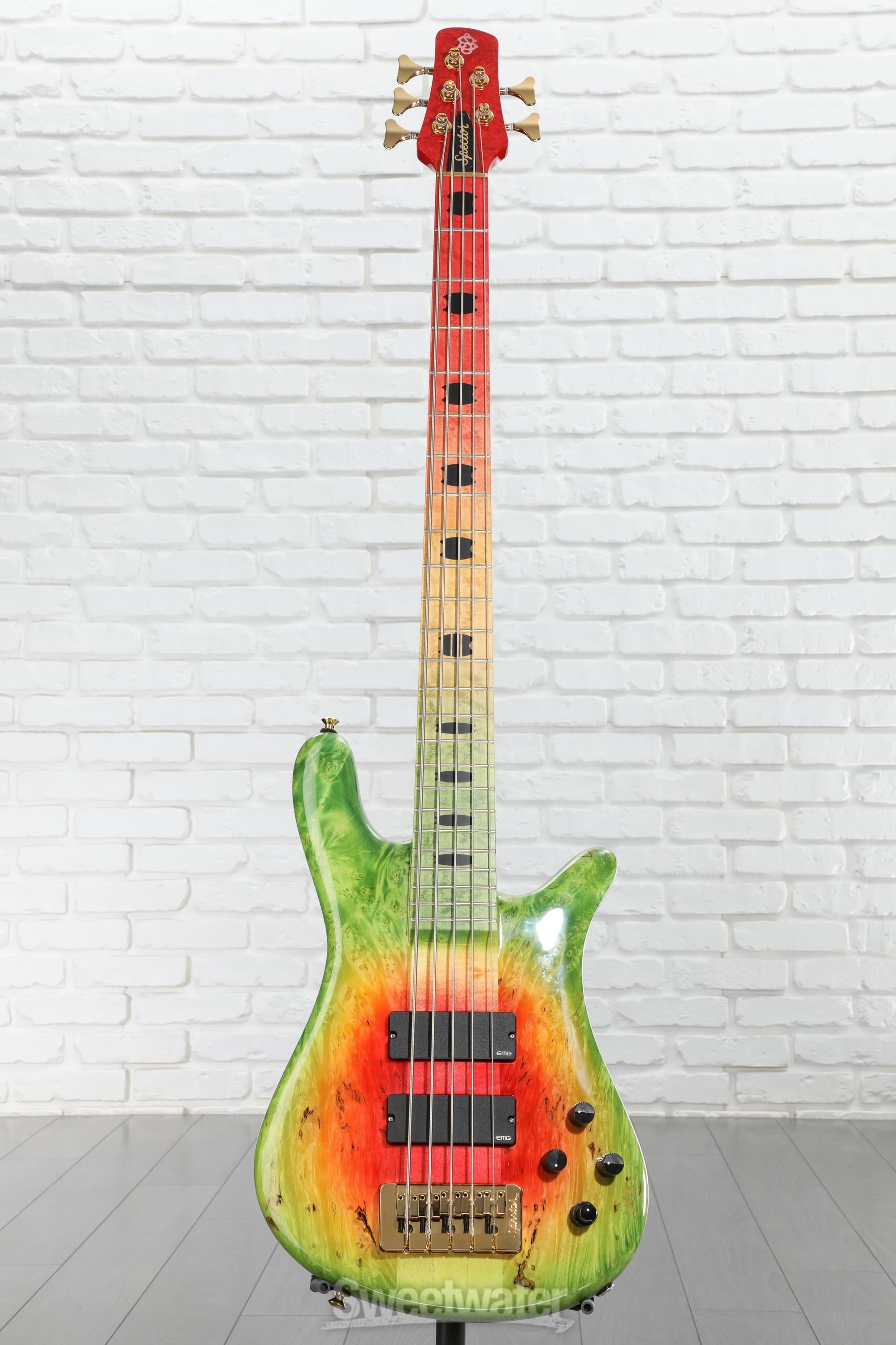Spector NS-5 5-string Electric Bass Guitar - Island Sunset