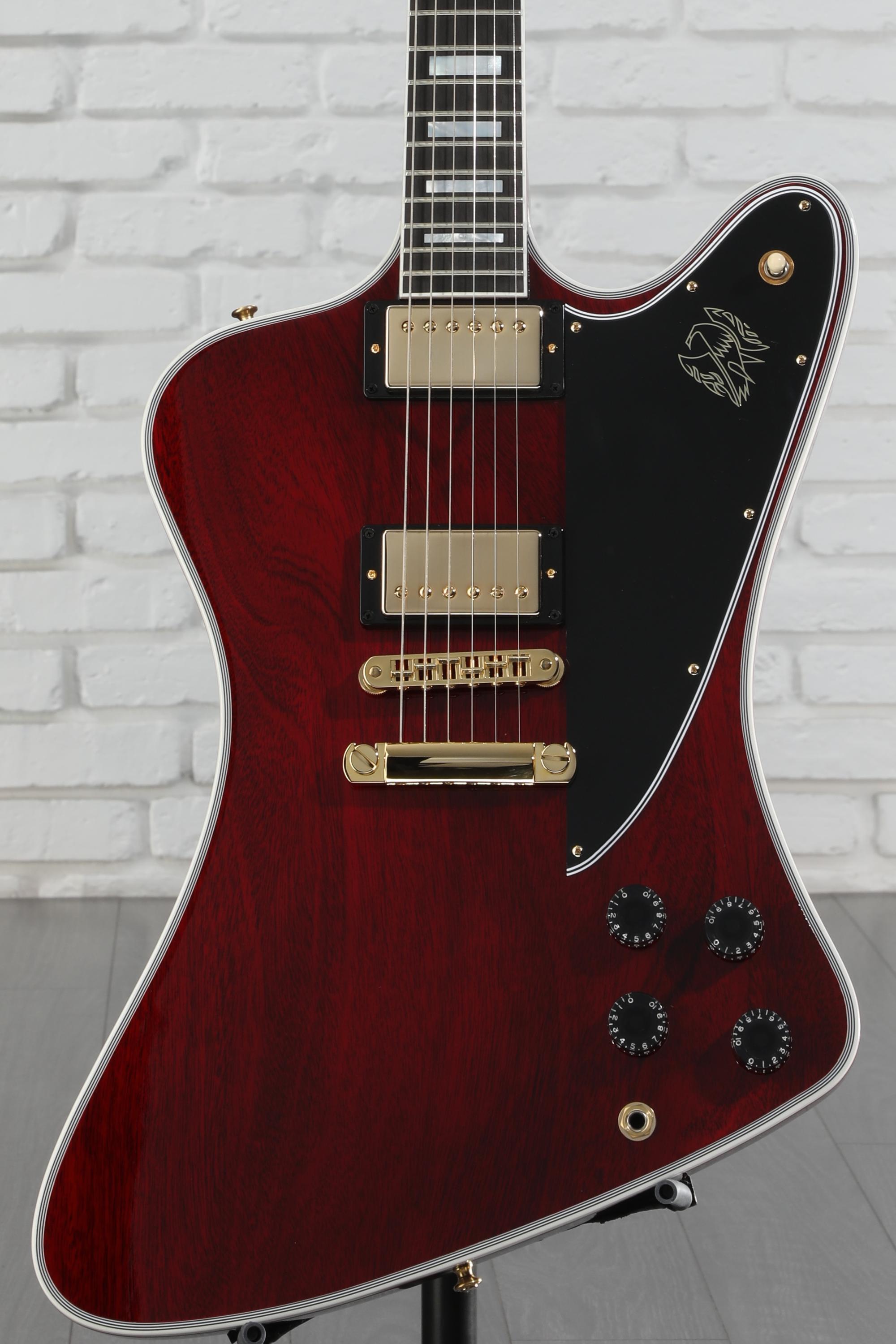 Gibson Custom Dealer Select Firebird Custom Electric Guitar - Wine