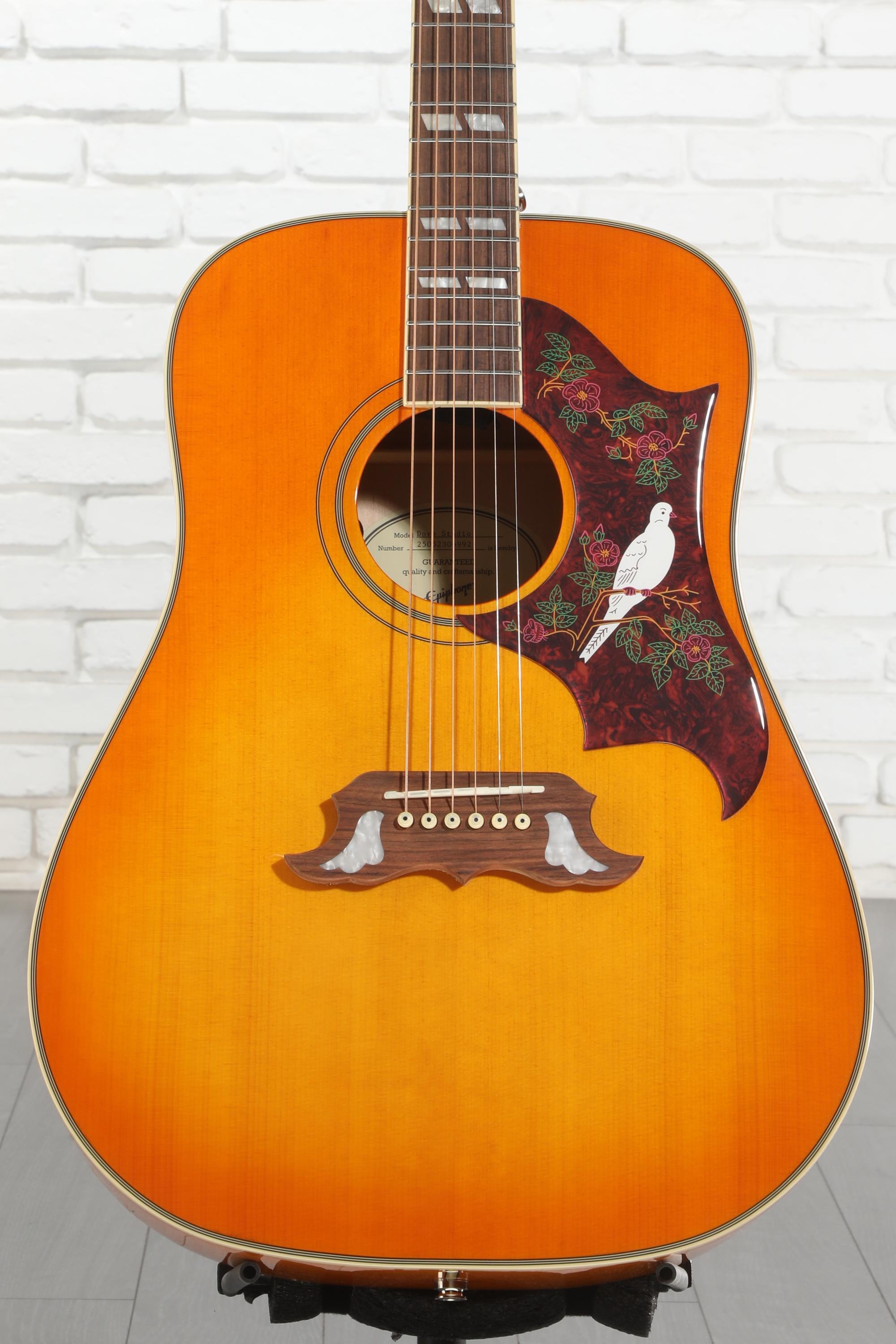 とにかくキレイ❗Epiphone Dove Pro アコースティックギター とにかくキレイ❗Epiphone Dove Pro アコースティックギター とにかく