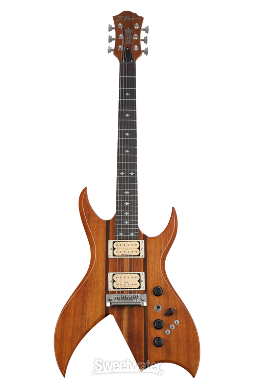 B.C. Rich Rich B Legacy Exotic Electric Guitar - Natural Koa