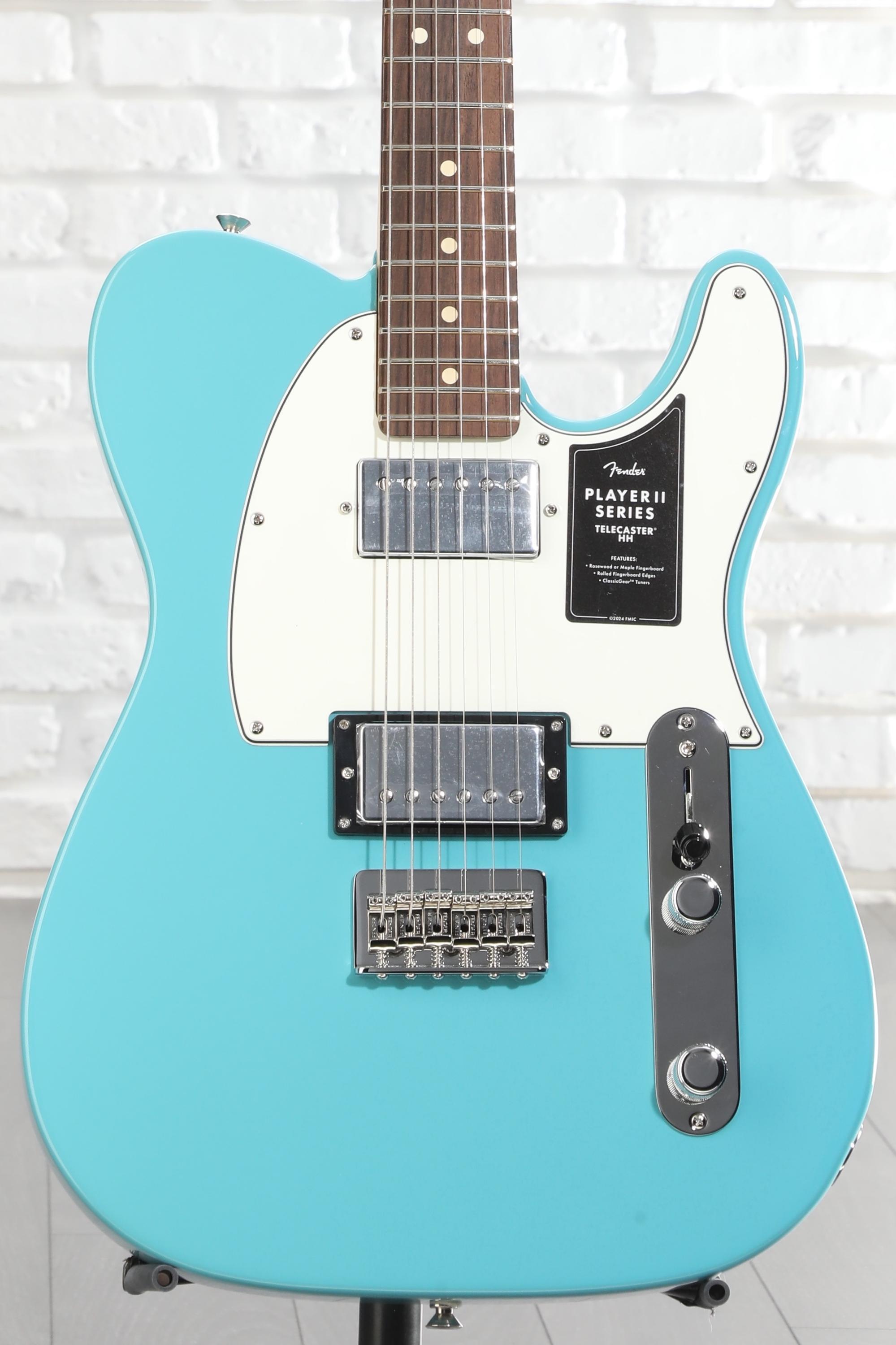 Fender Player II Telecaster HH Electric Guitar - Aquatone Blue