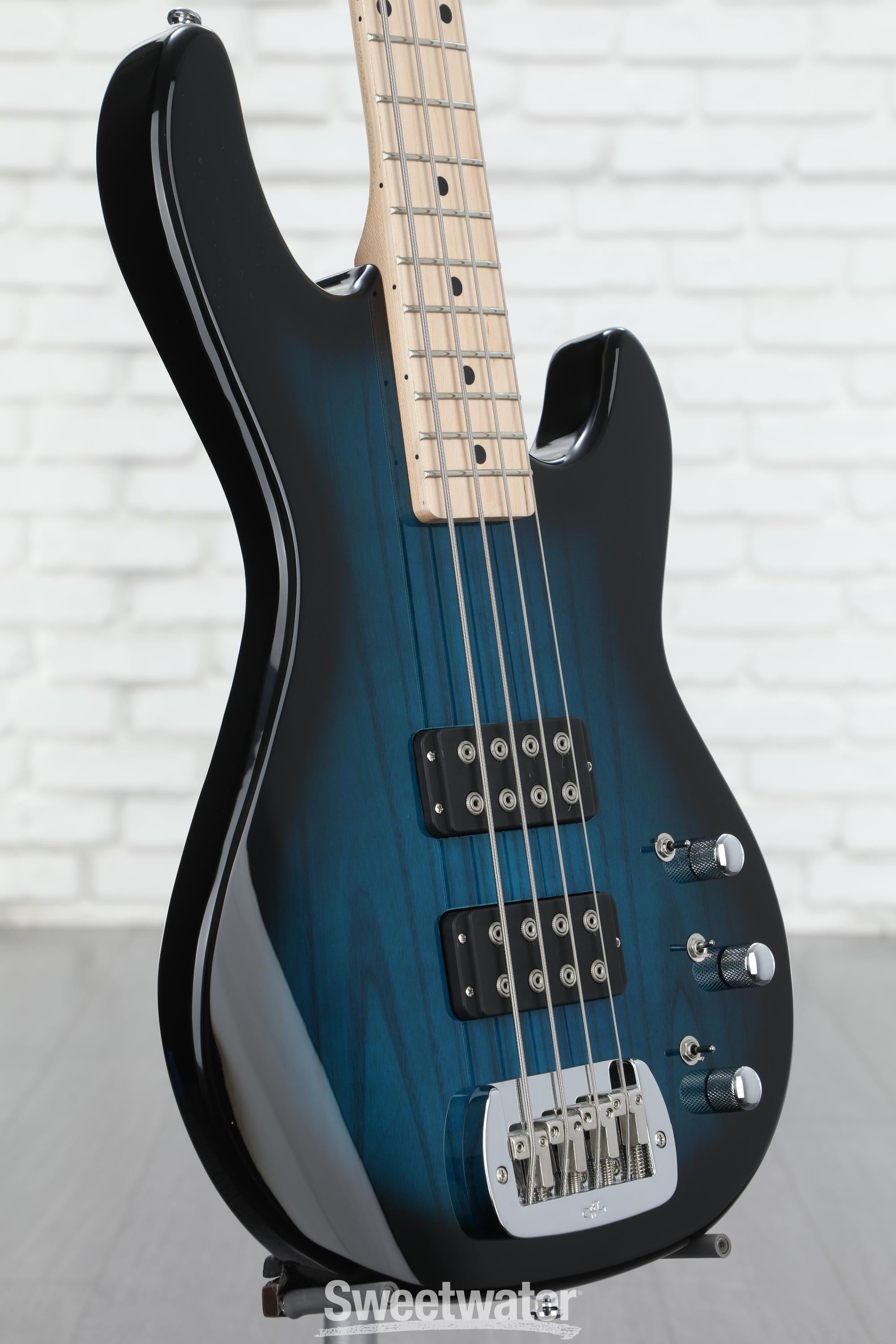 G&L Tribute L-2000 Bass Guitar - Blueburst