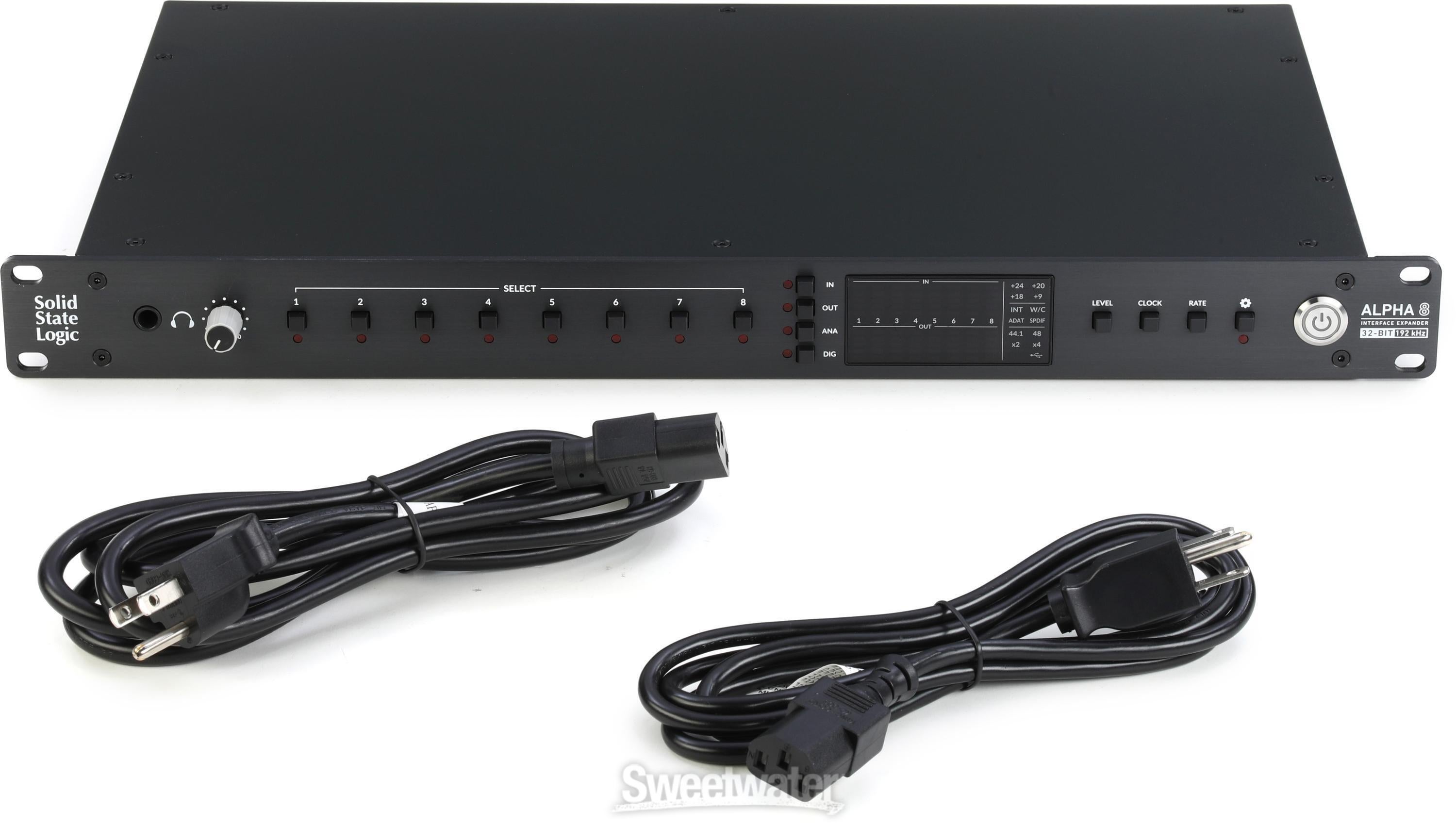 Solid State Logic Alpha 8 A/D-D/A Converter/Expander and USB Audio