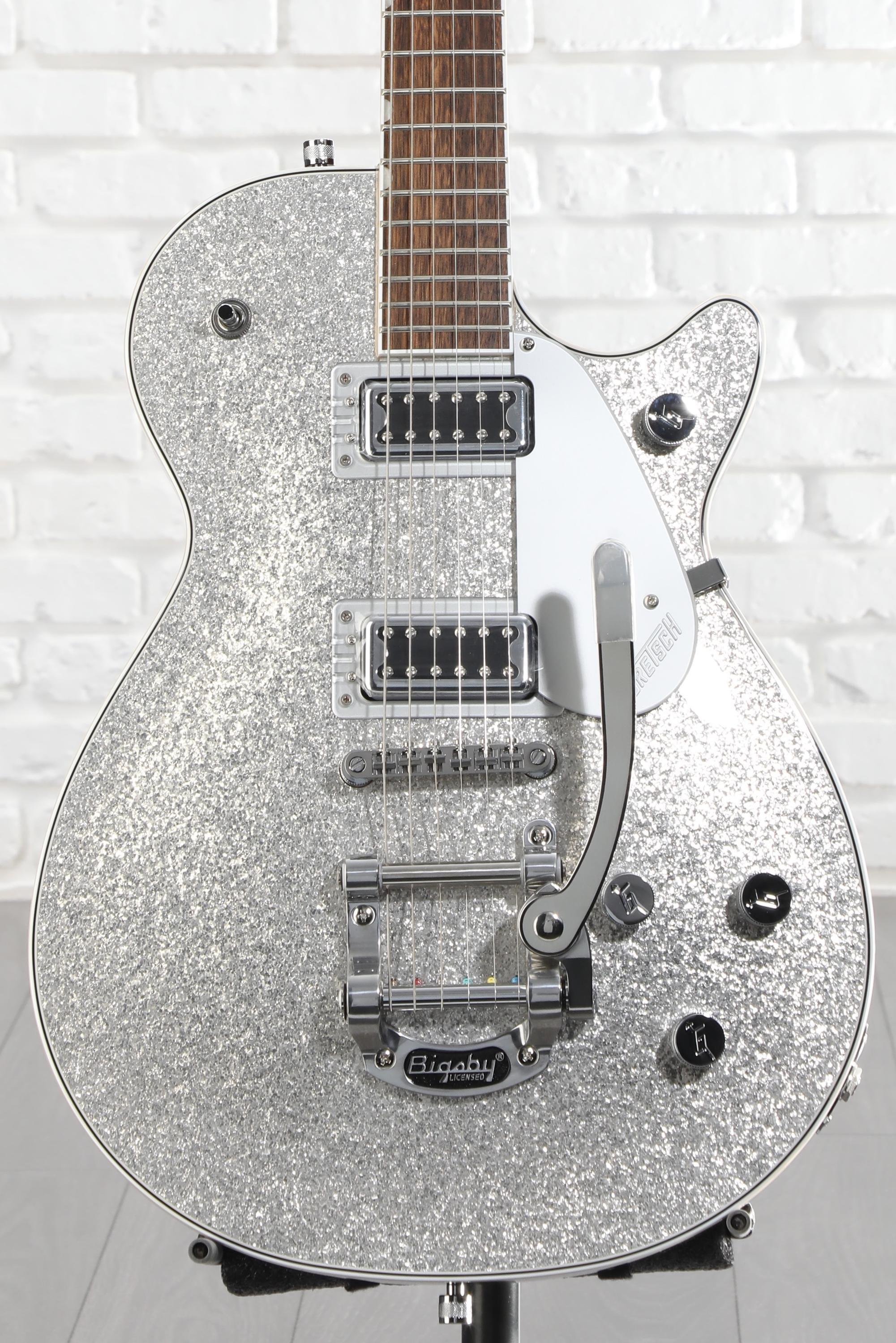 Gretsch Electromatic Jet Electric Guitar - Silver Sparkle | Sweetwater