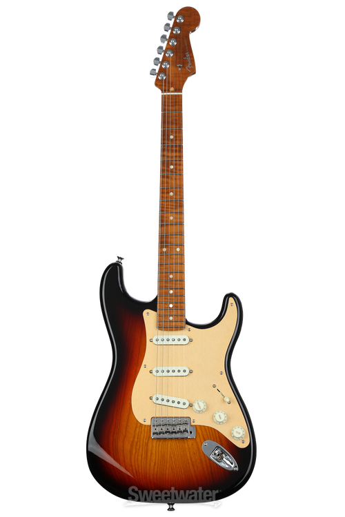 Fender Custom Shop American Custom Stratocaster Electric Guitar - Antique  Sunburst