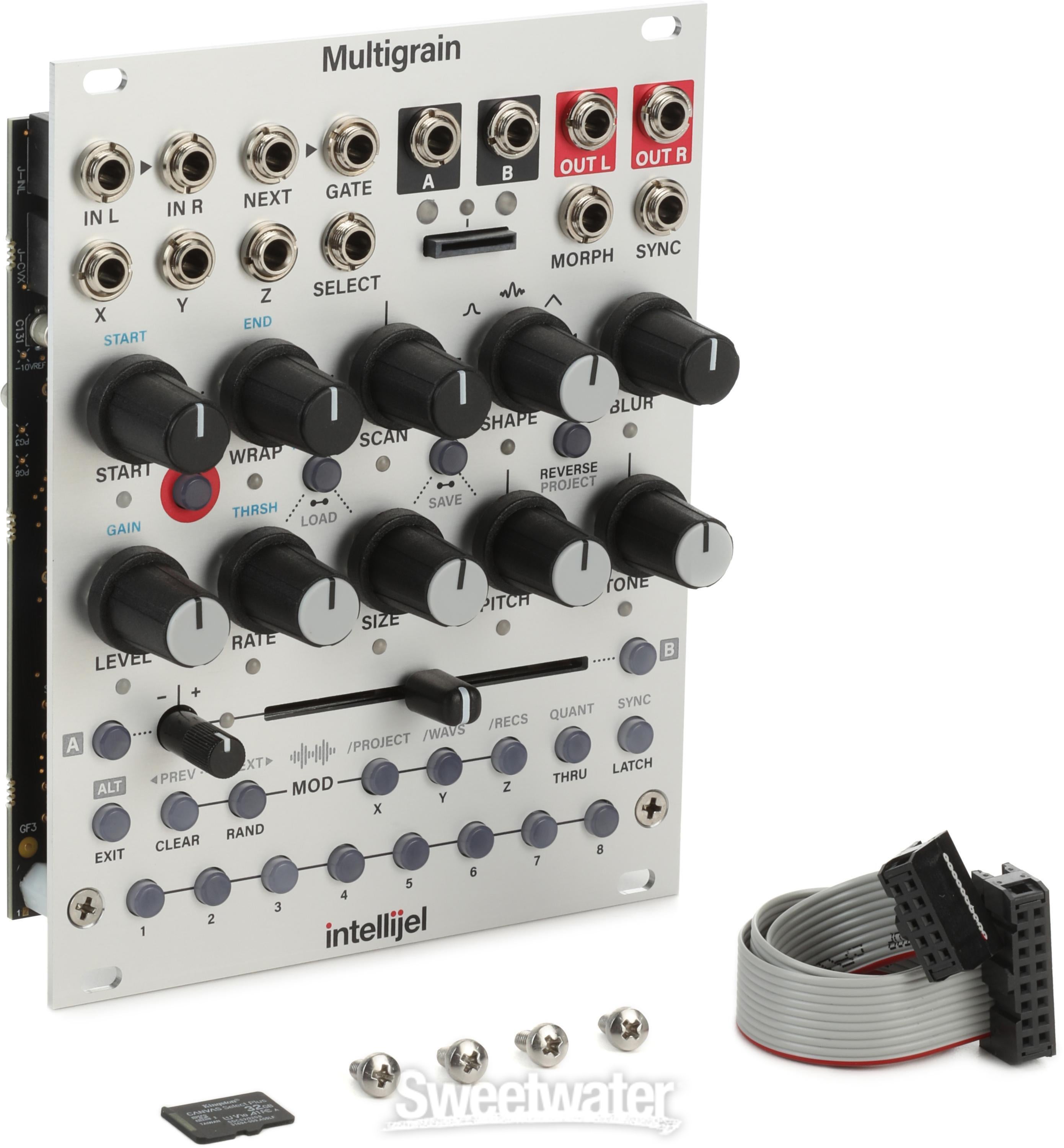 Intellijel Multigrain ユーロラック モジュラーシンセ Intellijel Multigrain Stereo Granular Sampler Eurorack