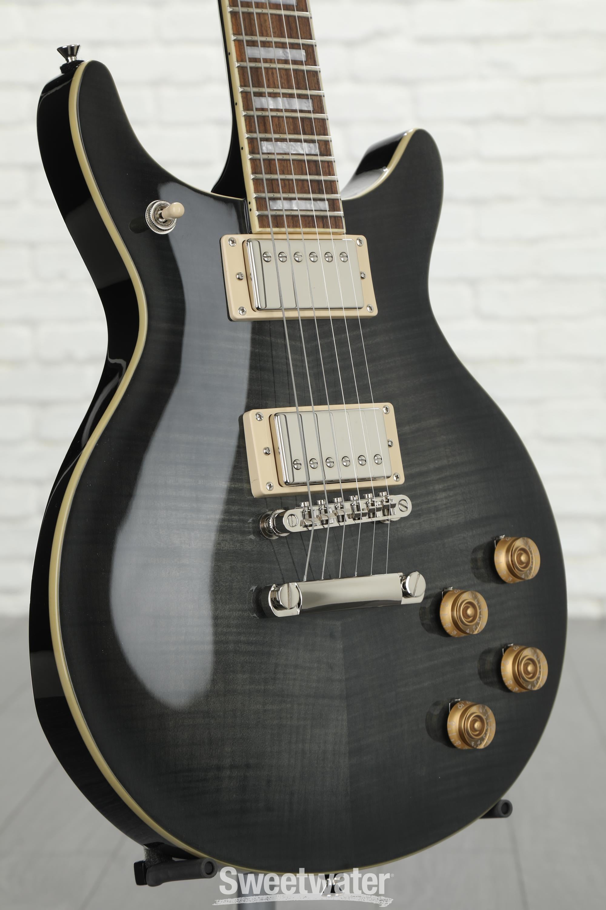 Epiphone DC Pro Electric Guitar - Midnight Ebony | Sweetwater