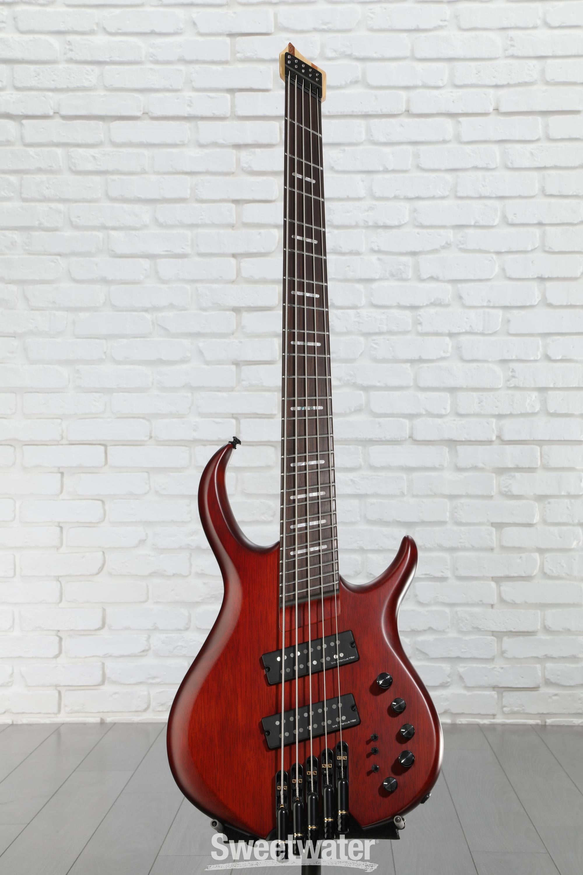 Sire Marcus Miller M6 5-string Headless Bass Guitar - Mahogany