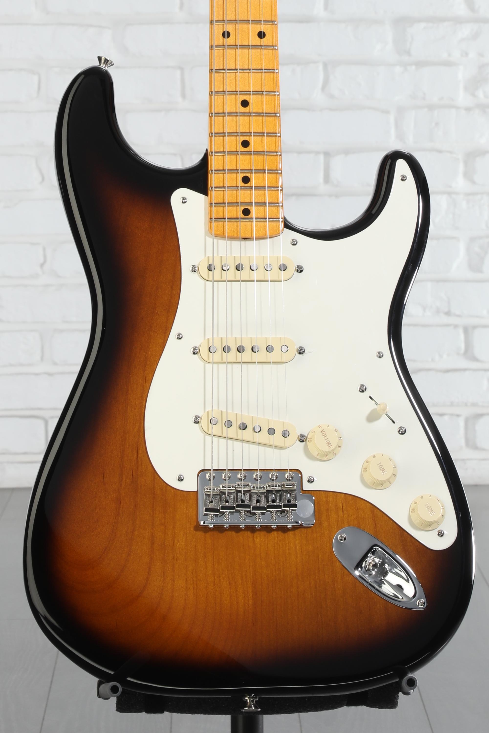 Fender Eric Johnson Stratocaster - 2-Color Sunburst with Maple