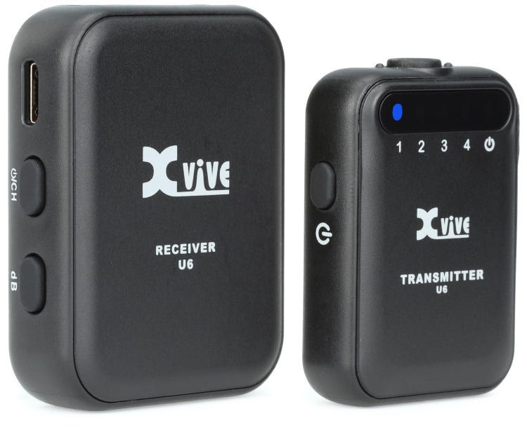 Xvive U3C Microphone Wireless System XLR Wireless Transmitter and Receiver  for Condenser Microphone 