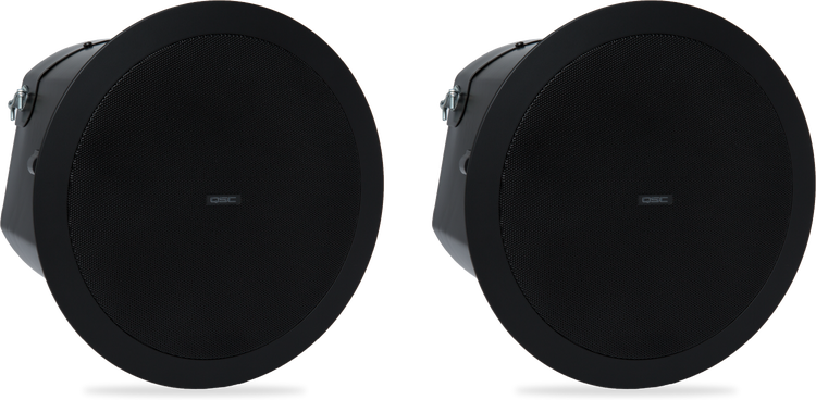 QSC AcousticDesign AD-C6T-BK 6.5-inch Ceiling-mount Speaker QSC AcousticDesign AD-C6T-BK 6.5-inch Ceiling-mount Speaker