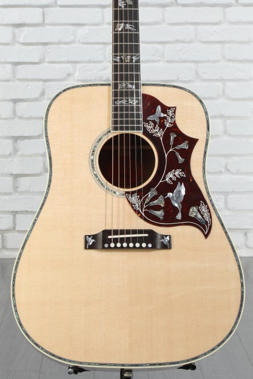 Gibson Acoustic Hummingbird Custom Koa Acoustic Guitar - Antique Natural