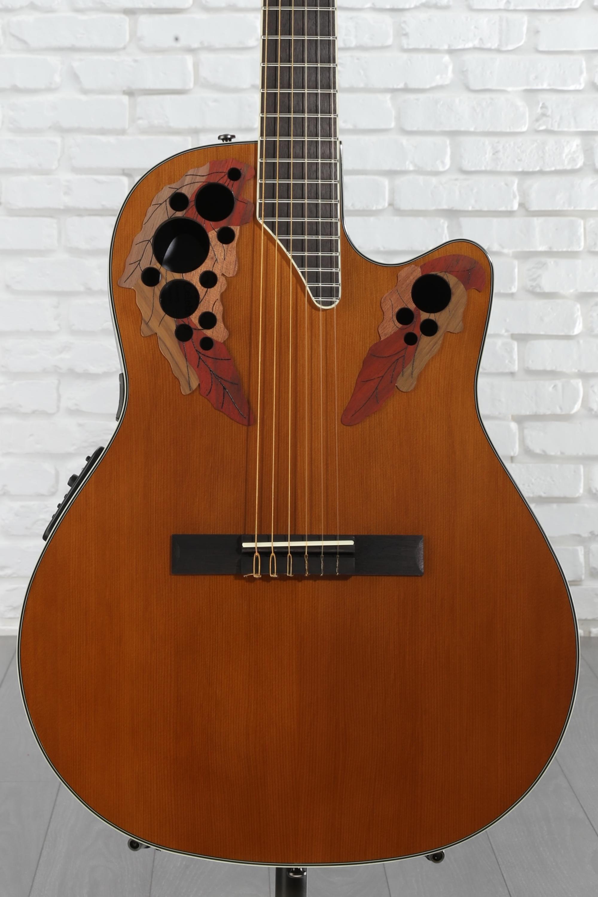Ovation Celebrity Elite CE44C-4A Mid-depth Classical - Natural