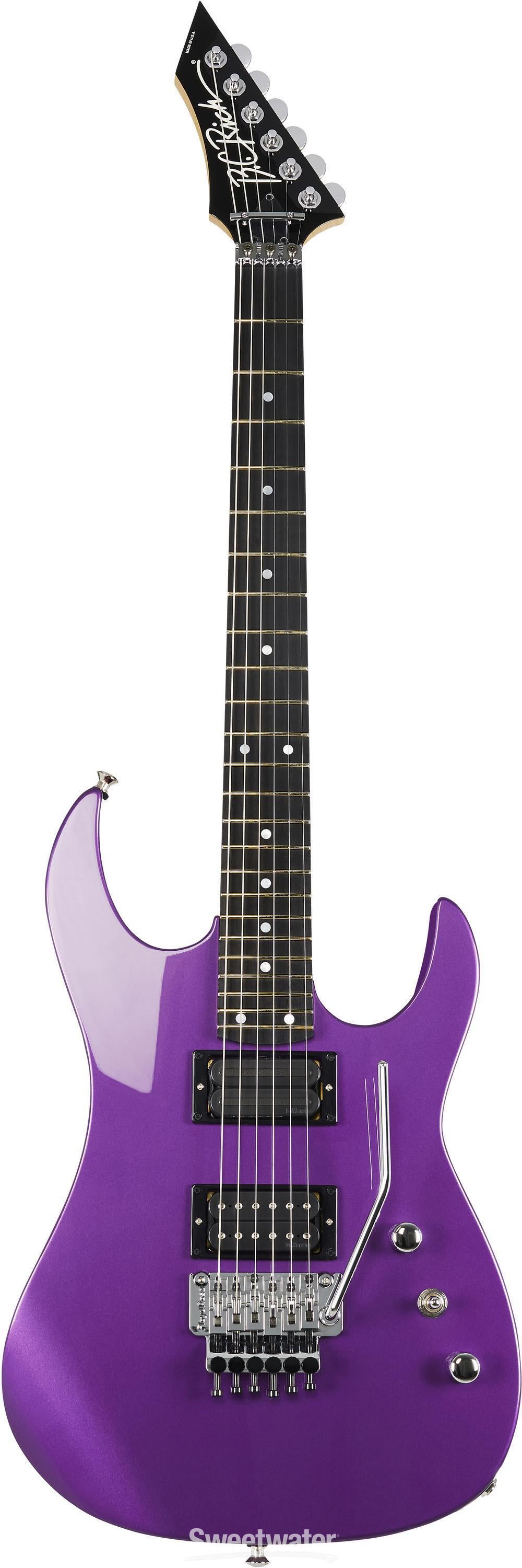 B.C. Rich ST24 USA Electric Guitar - Purple | Sweetwater