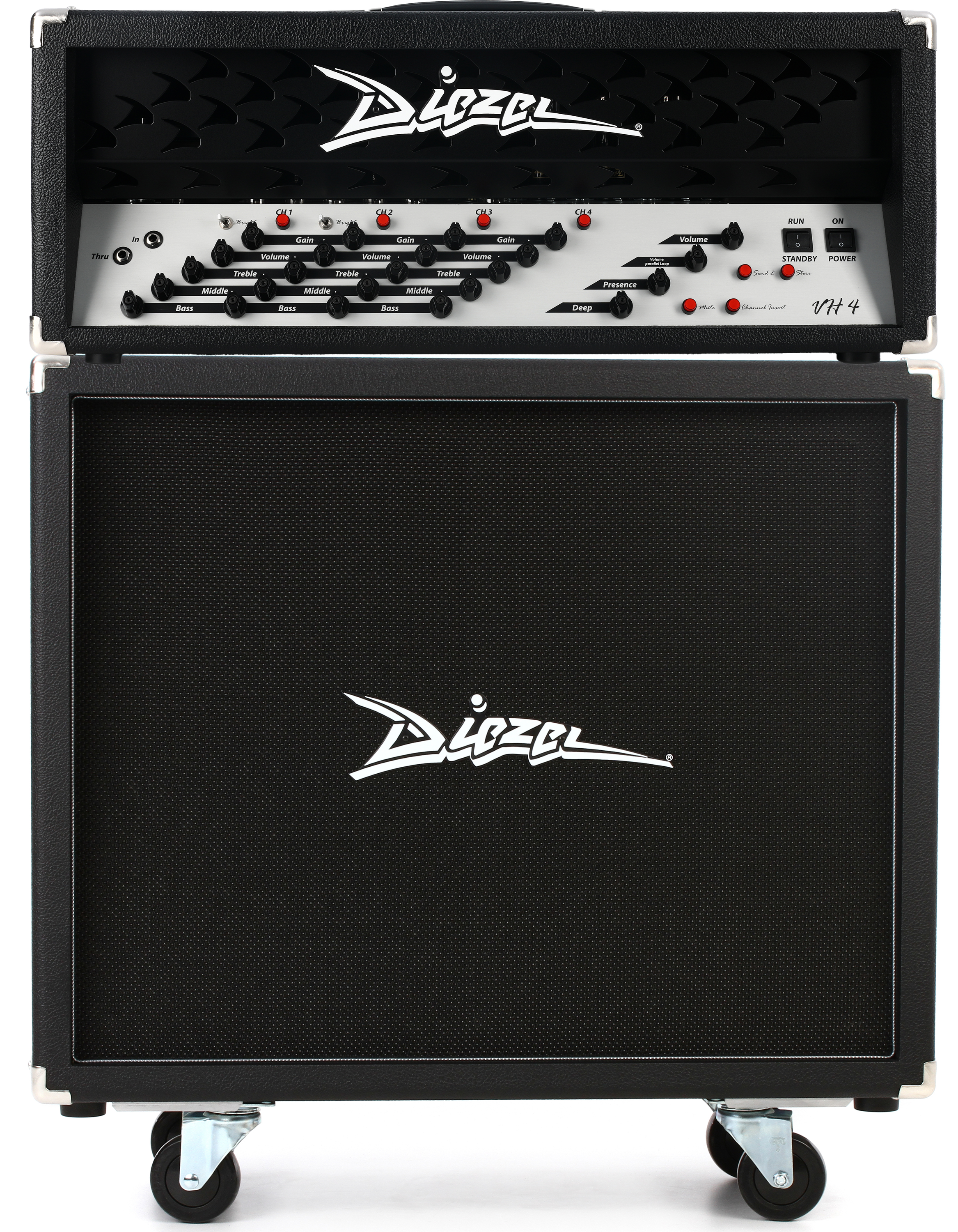 ギター diezel vh4-2 Amazon.com: Diezel VH4-2 2-Channel Overdrive Distortion