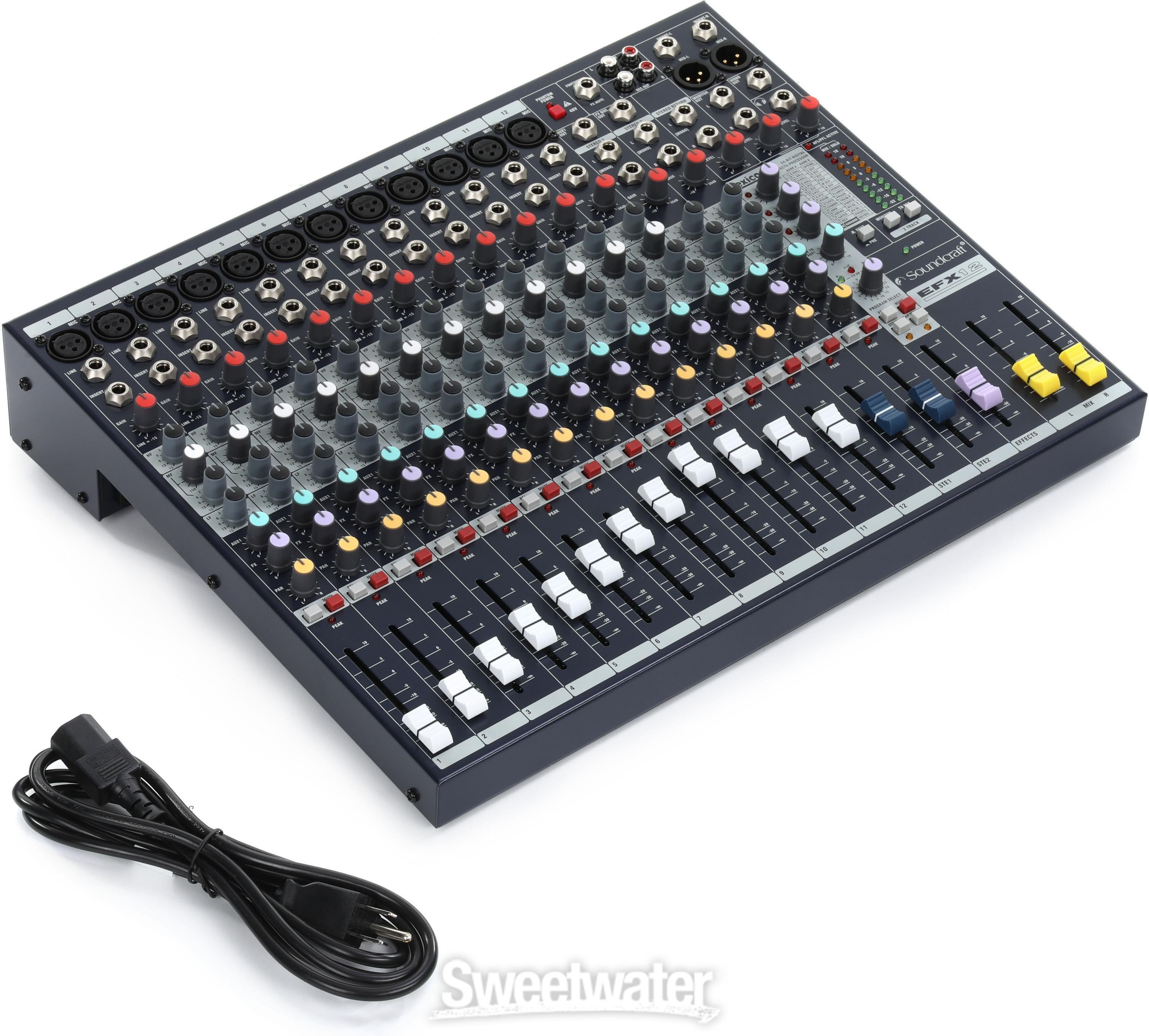 Soundkraft Mischpult store EFX12