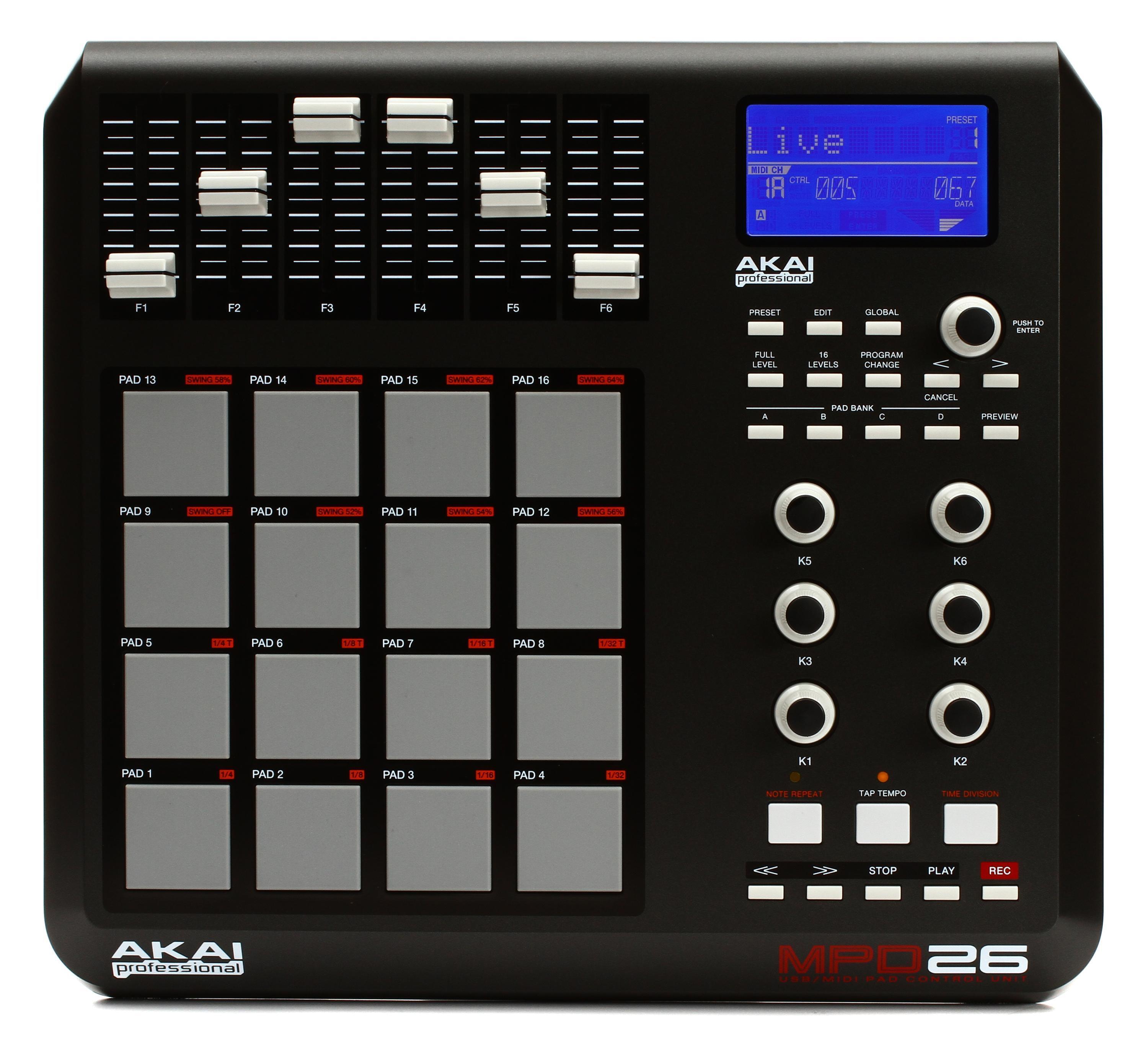 Akai Professional MPD26 | Sweetwater