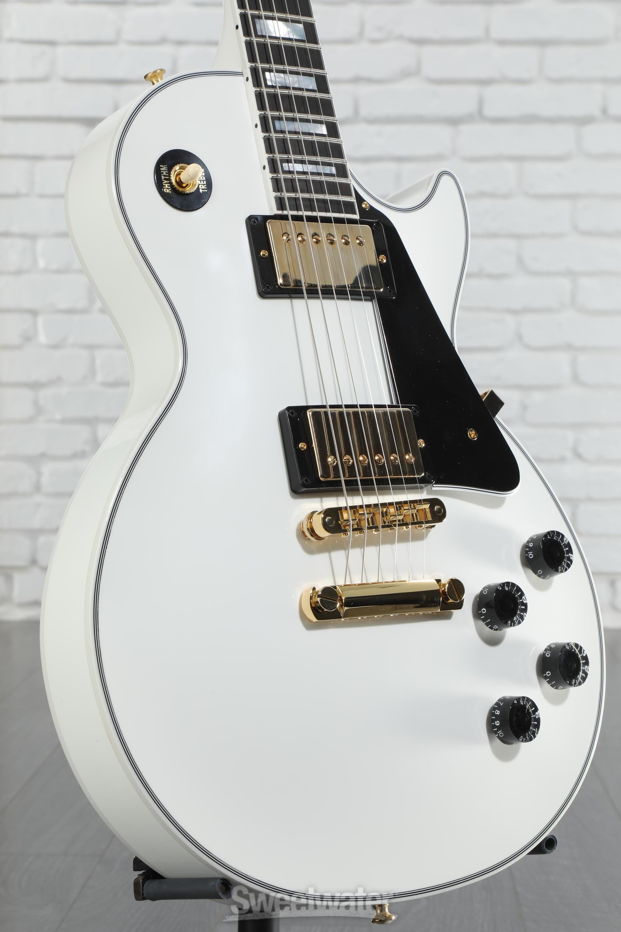 Gibson Custom Les Paul Custom - Alpine White with Ebony Fingerboard