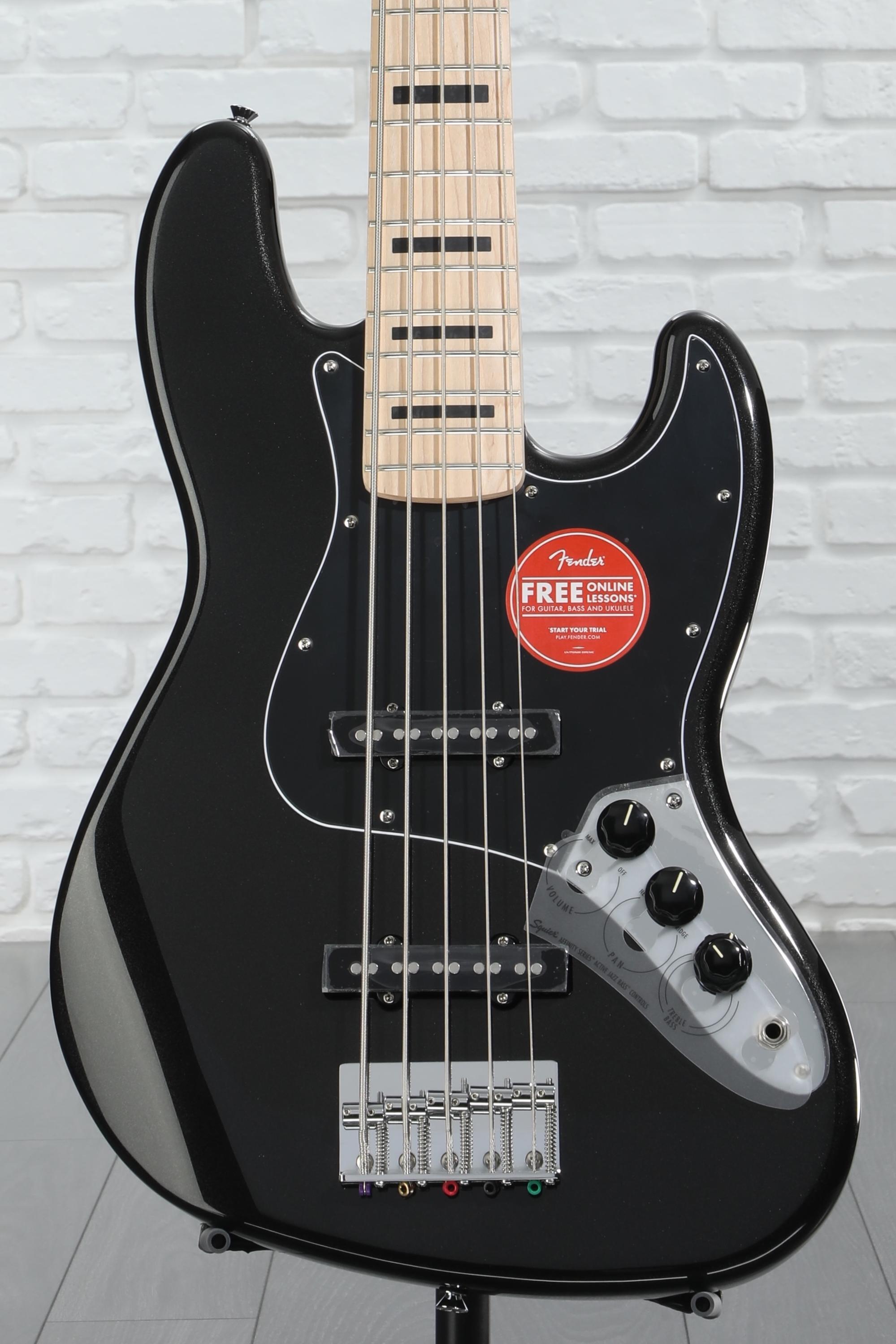Squier Affinity Jazz Bass 黒 Squier Affinity Jazz Bass Black - K&S Music Center LLC