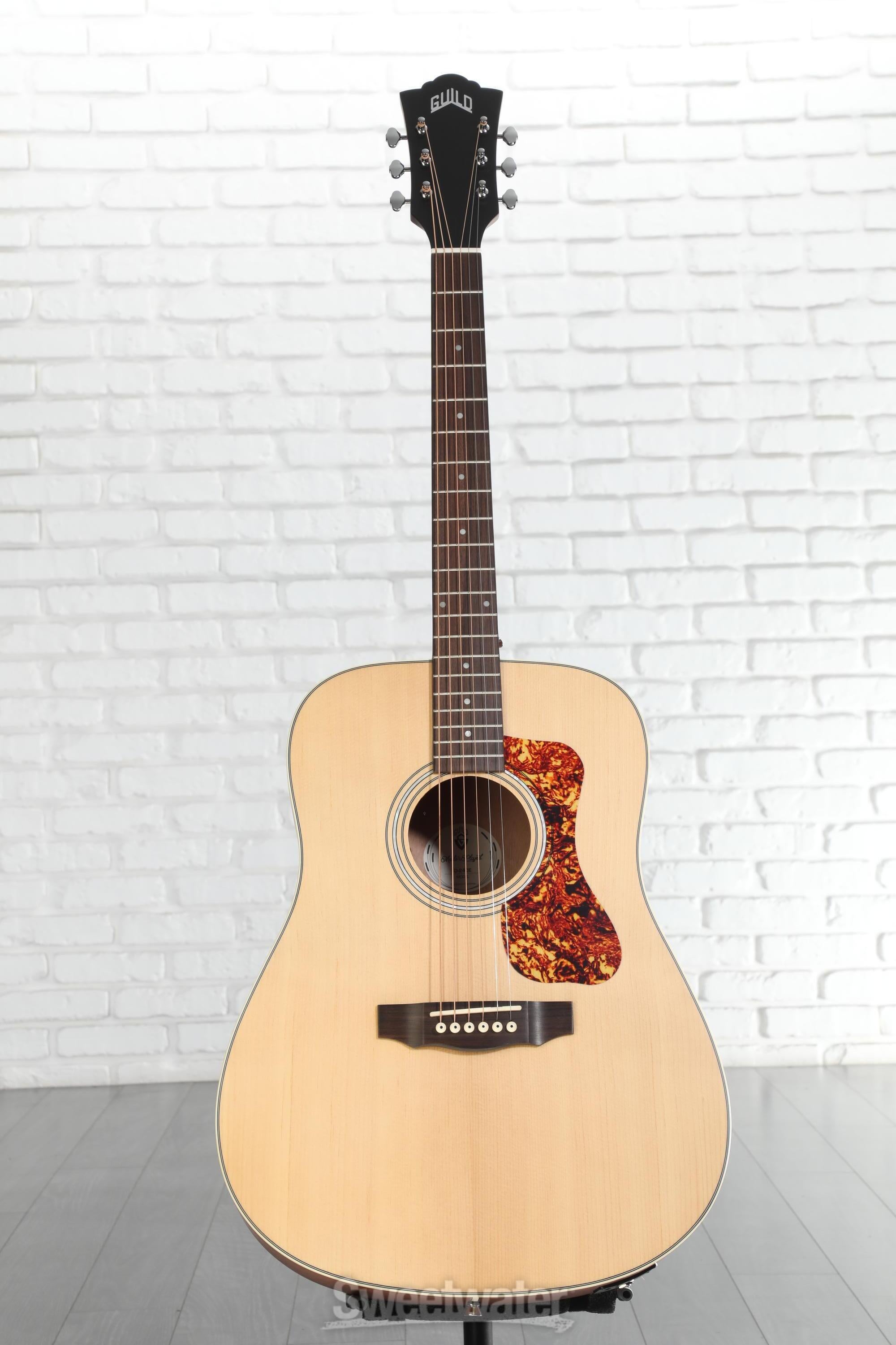 Guild D-240E Acoustic-Electric Guitar - Natural | Sweetwater