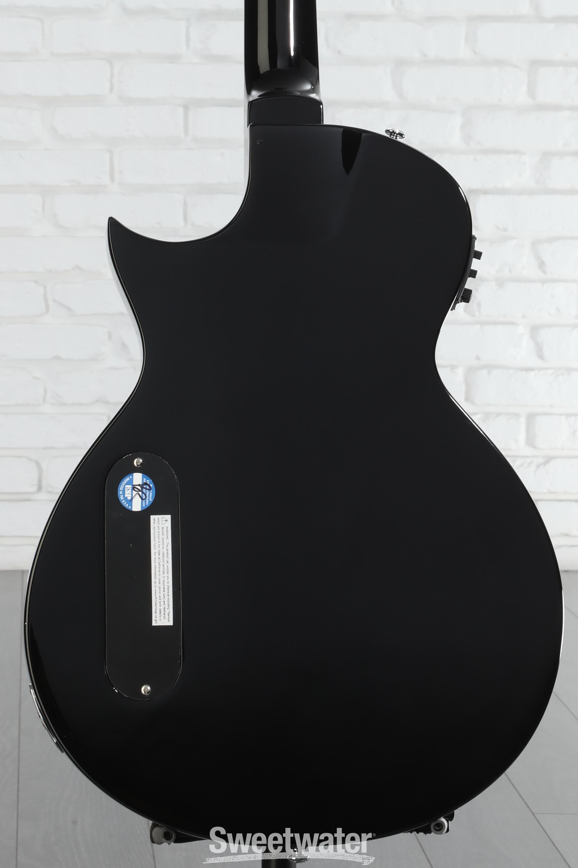 ESP LTD TL-6 Acoustic-electric Guitar - Black | Sweetwater