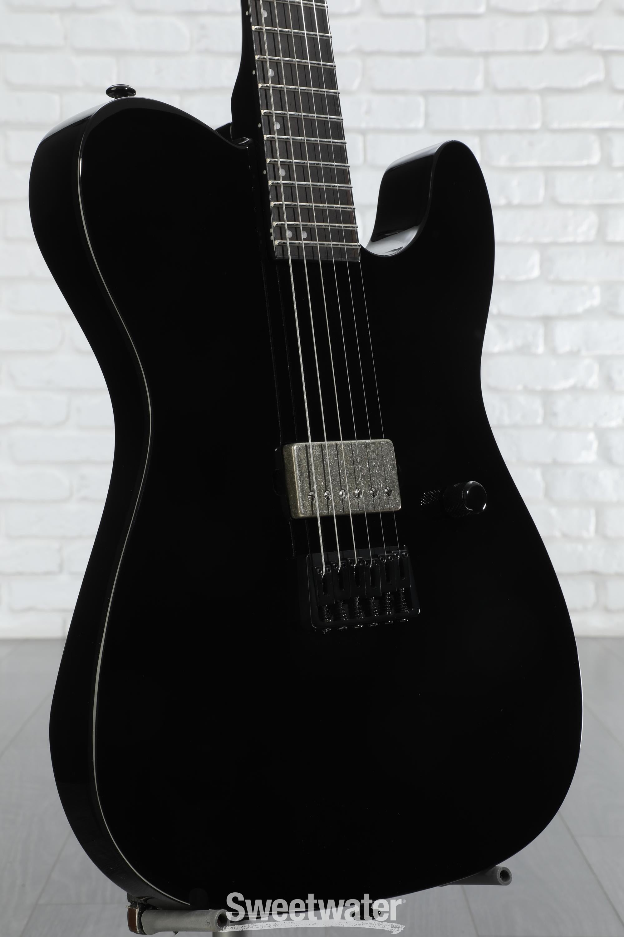 ESP LTD TE-201 Electric Guitar - Black | Sweetwater