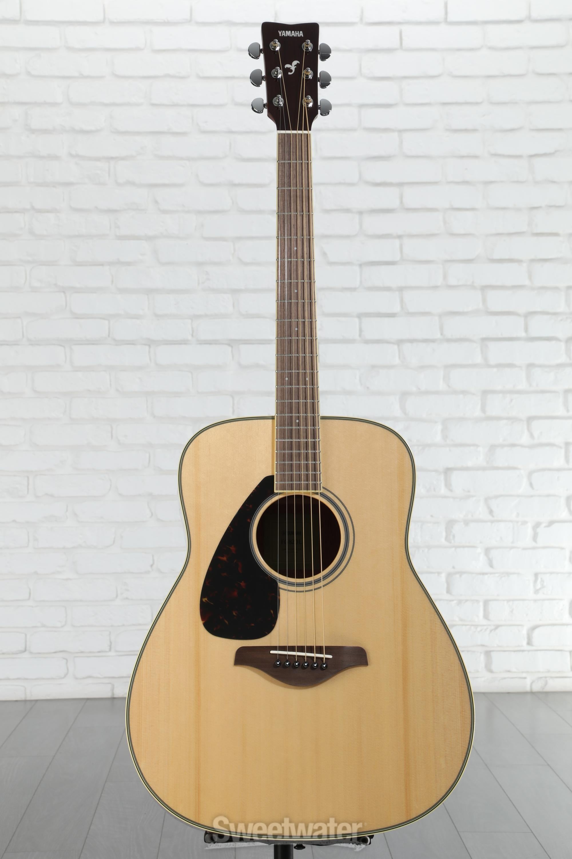 オラネYAMAHA FG820 Yamaha FG820 Dreadnought Acoustic Guitar - Natural | Sweetwater
