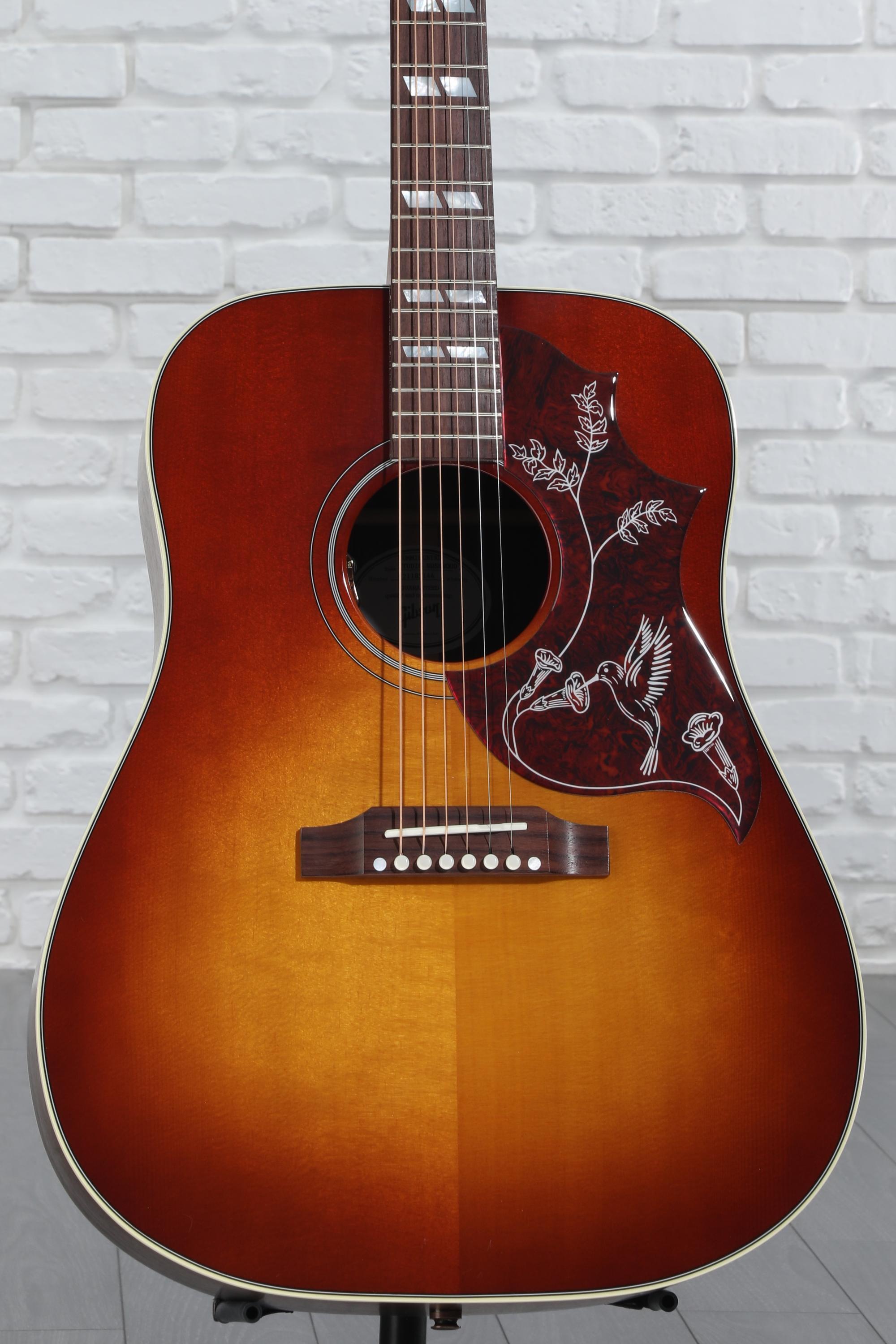 ギター Gibson hummingbird studio Gibson Hummingbird Studio Walnut Acoustic-Electric Guitar