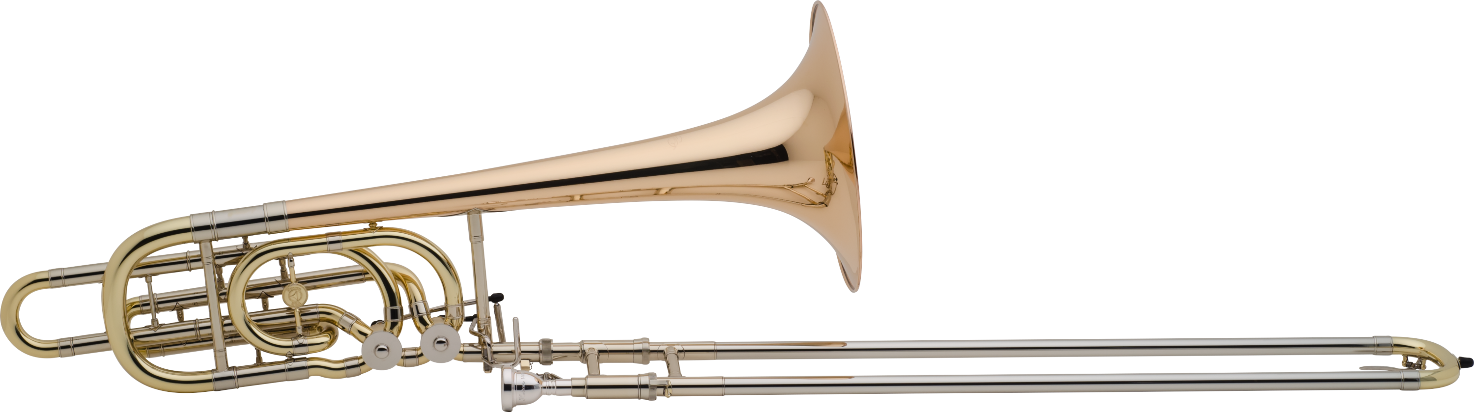Holton TR181 Professional Bass Trombone - Lacquer with Rose