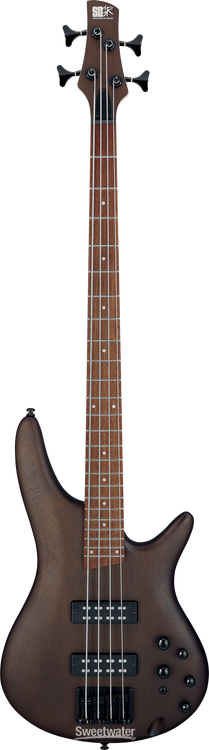 Ibanez SR Standard SR300E Bass Guitar - Walnut Flat | Sweetwater