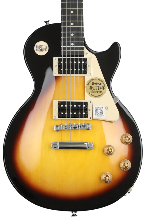 Epiphone Les Paul 100 - Vintage Sunburst | Sweetwater Epiphone Les Paul 100 - Vintage Sunburst | Sweetwater
