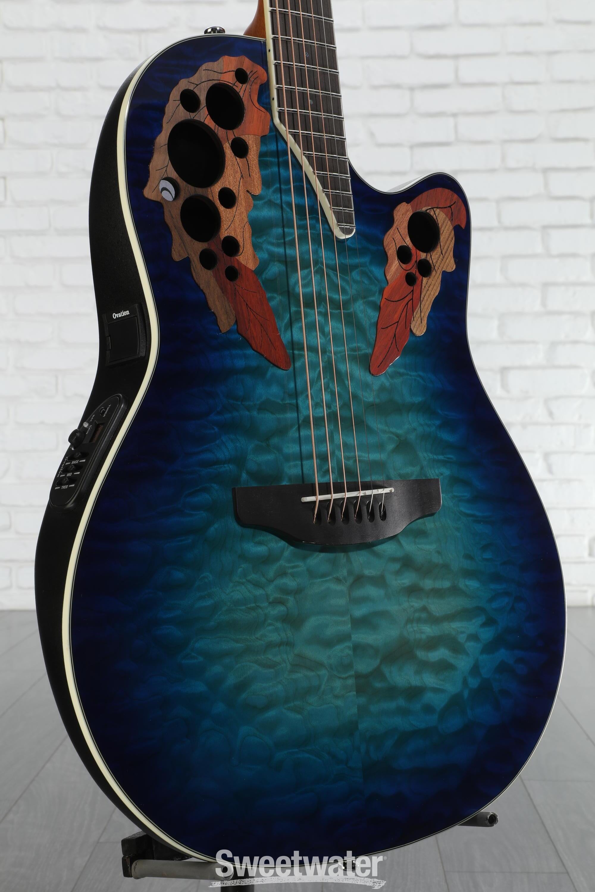 Ovation Celebrity Elite CE48P-RG Super Shallow Acoustic