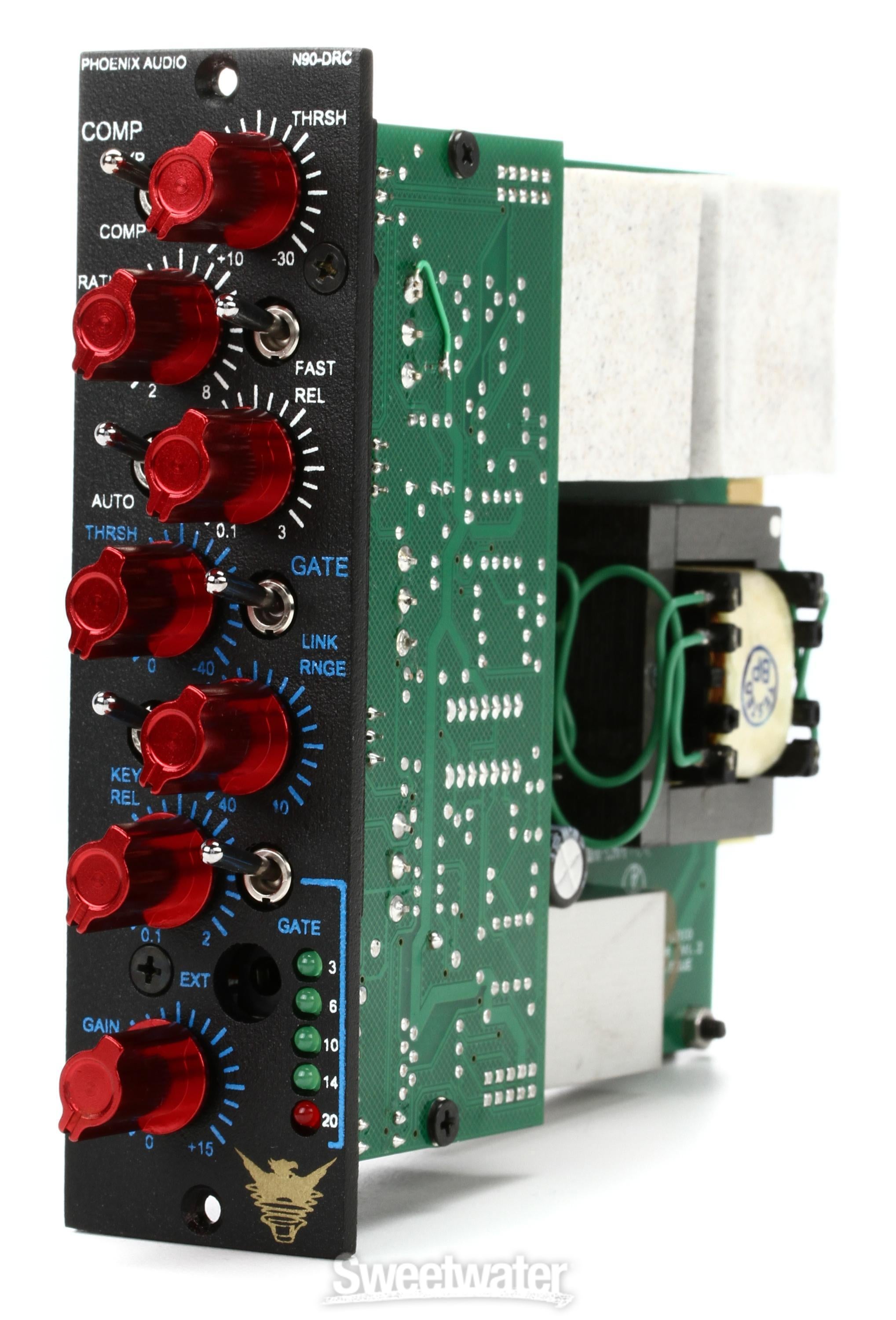 Phoenix Audio N90-DRC/500 Series Compressor/Gate | Sweetwater