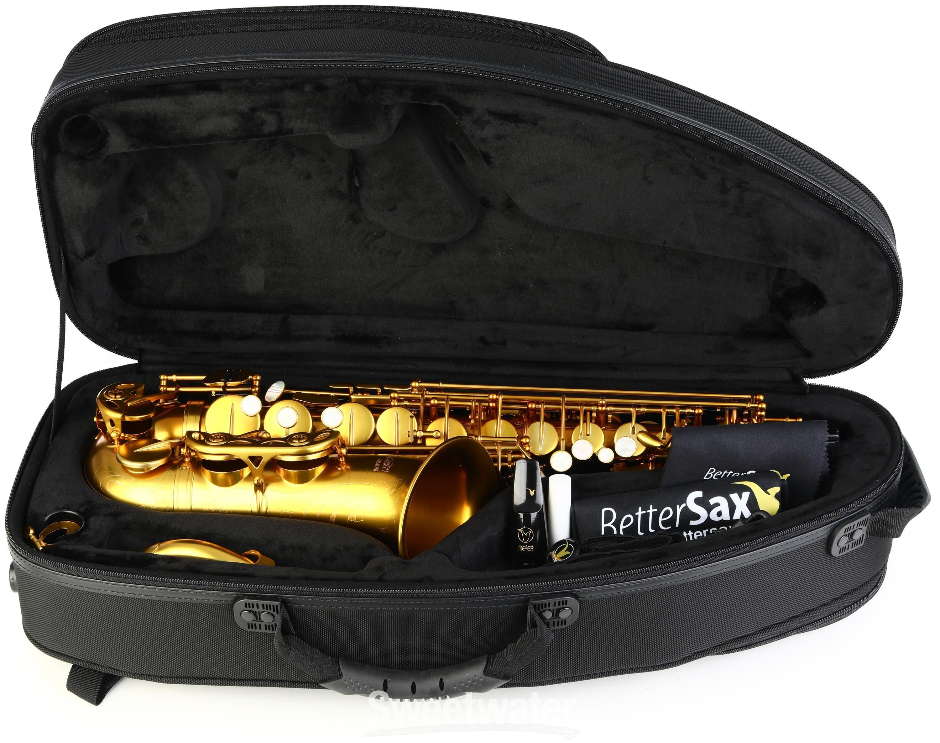 BetterSax Session Alto Saxophone - Matte Gold Lacquer Reviews