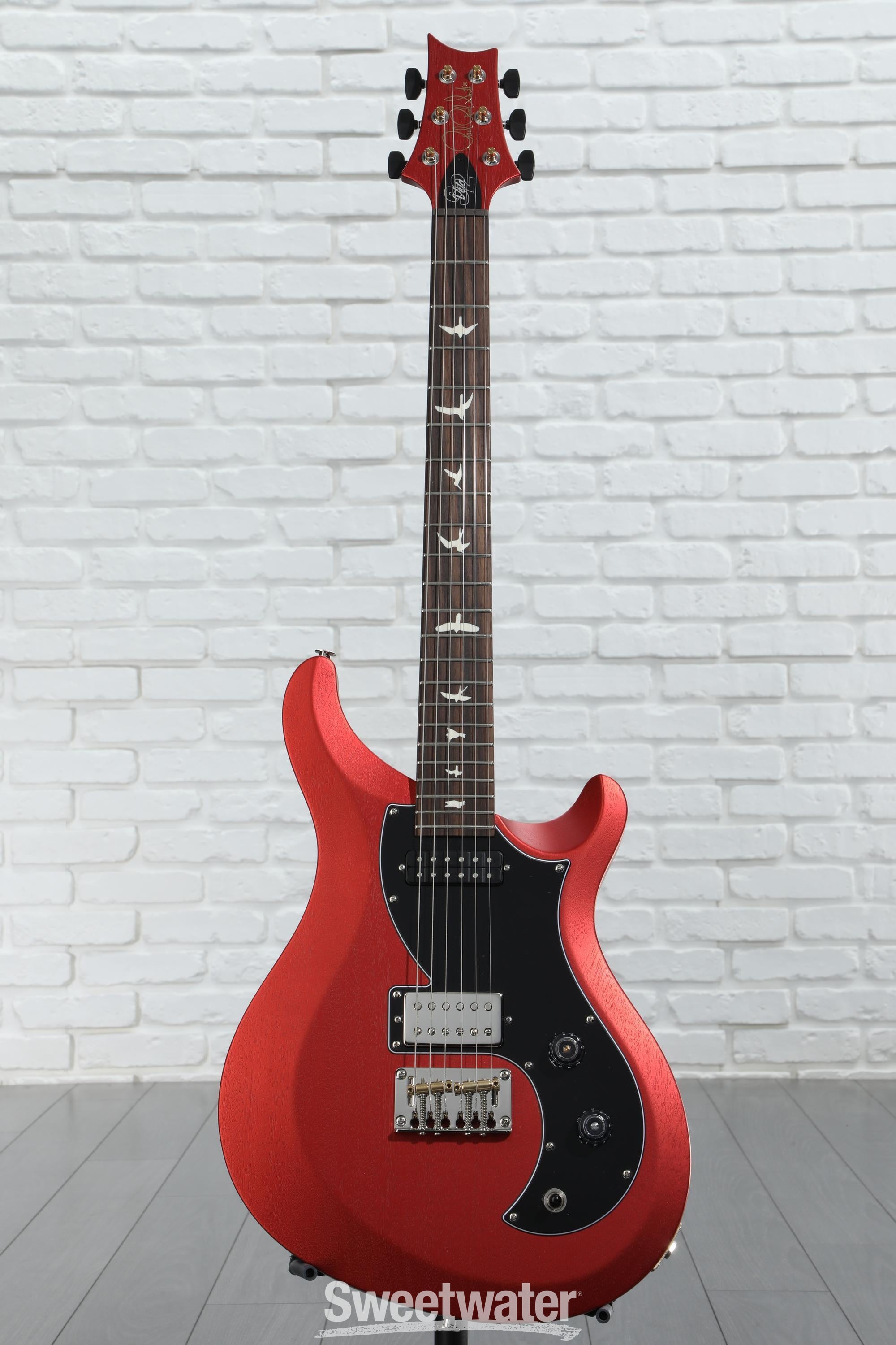 PRS S2 Vela Satin Electric Guitar - Red Apple Metallic | Sweetwater