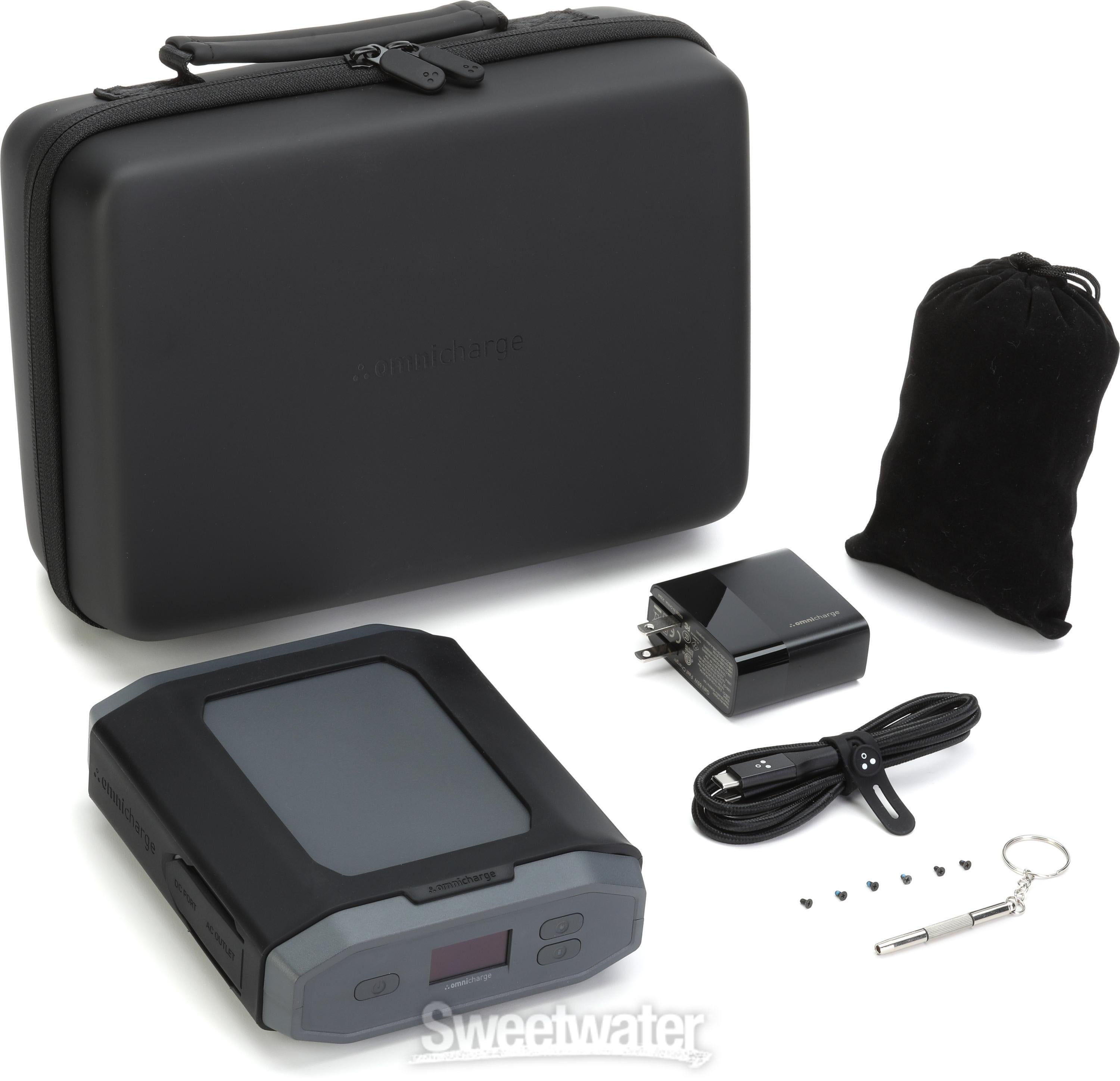 Omnicharge Omni Ultimate+ 38,400mAh Power Bank | Sweetwater Omnicharge Omni Ultimate+ 38,400mAh Power Bank | Sweetwater