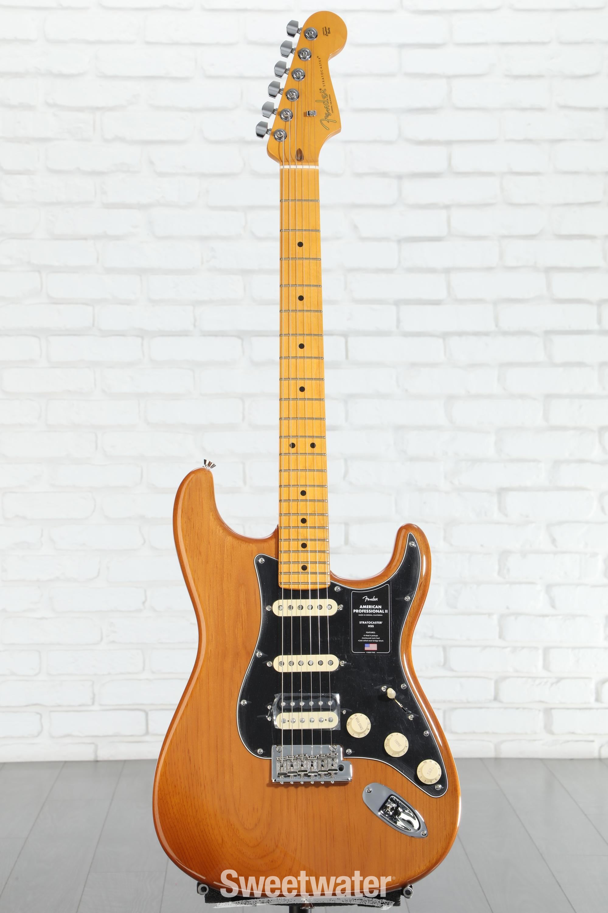 Fender American Professional II Stratocaster HSS - Roasted Pine