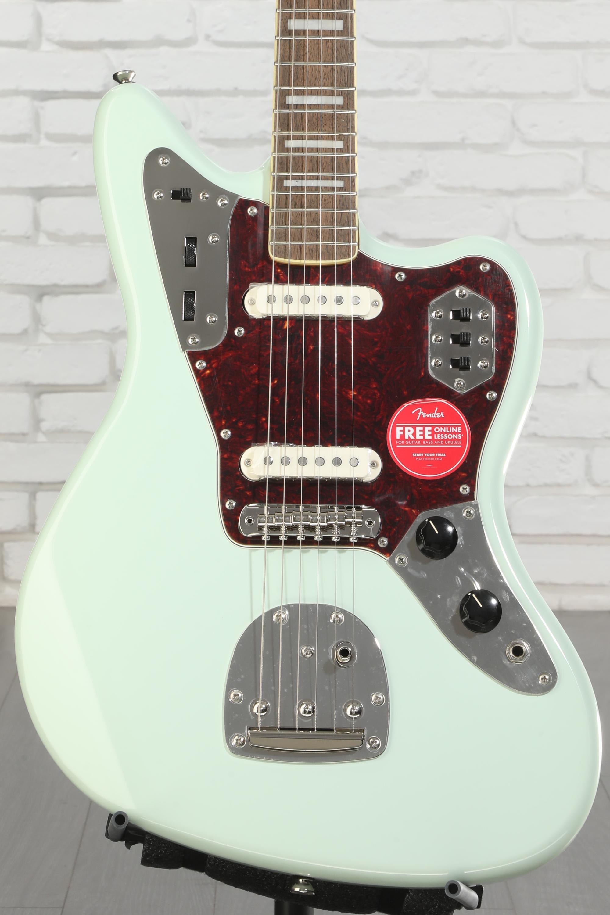 【格安】squire Jaguar エレキギター ミントグリーン 2013 Squier Vintage Modified Jaguar Electric Guitar Seafom Green
