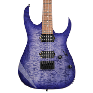Ibanez RG421QM Electric Guitar - Cerulean Blue Burst Ibanez RG421QM Electric Guitar - Cerulean Blue Burst