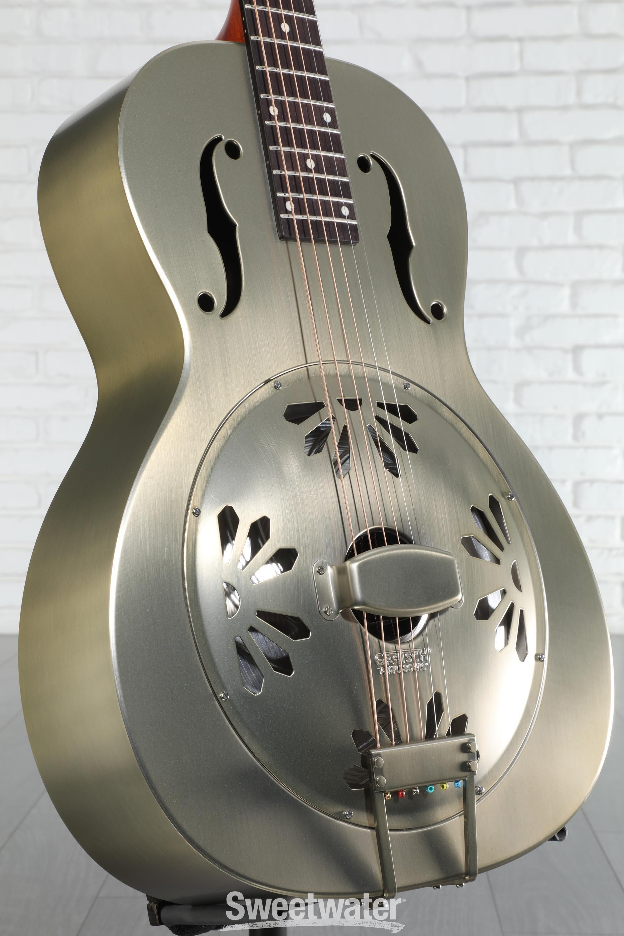 Gretsch G9201 Honey Dipper Roundneck Metal Resonator - Shed Roof