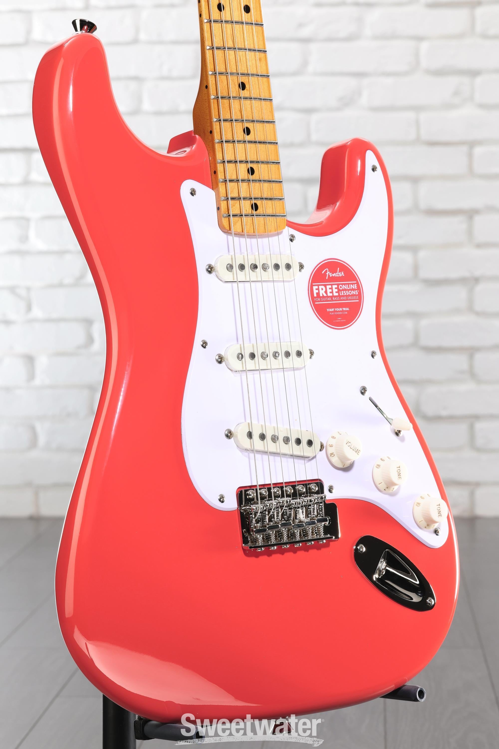 Squier Classic Vibe '50s Stratocaster - Fiesta Red | Sweetwater