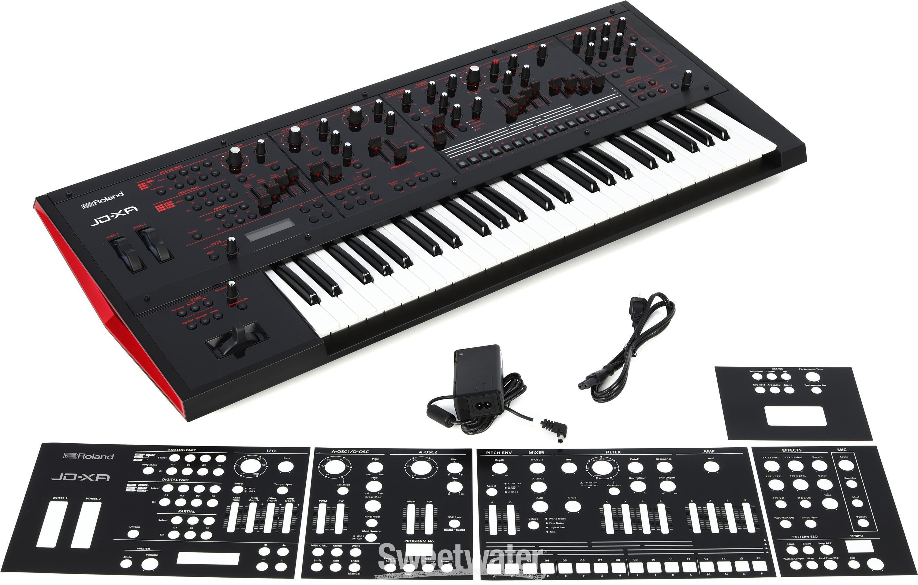 Roland JD-XA Analog/Digital Crossover Synthesizer | Sweetwater
