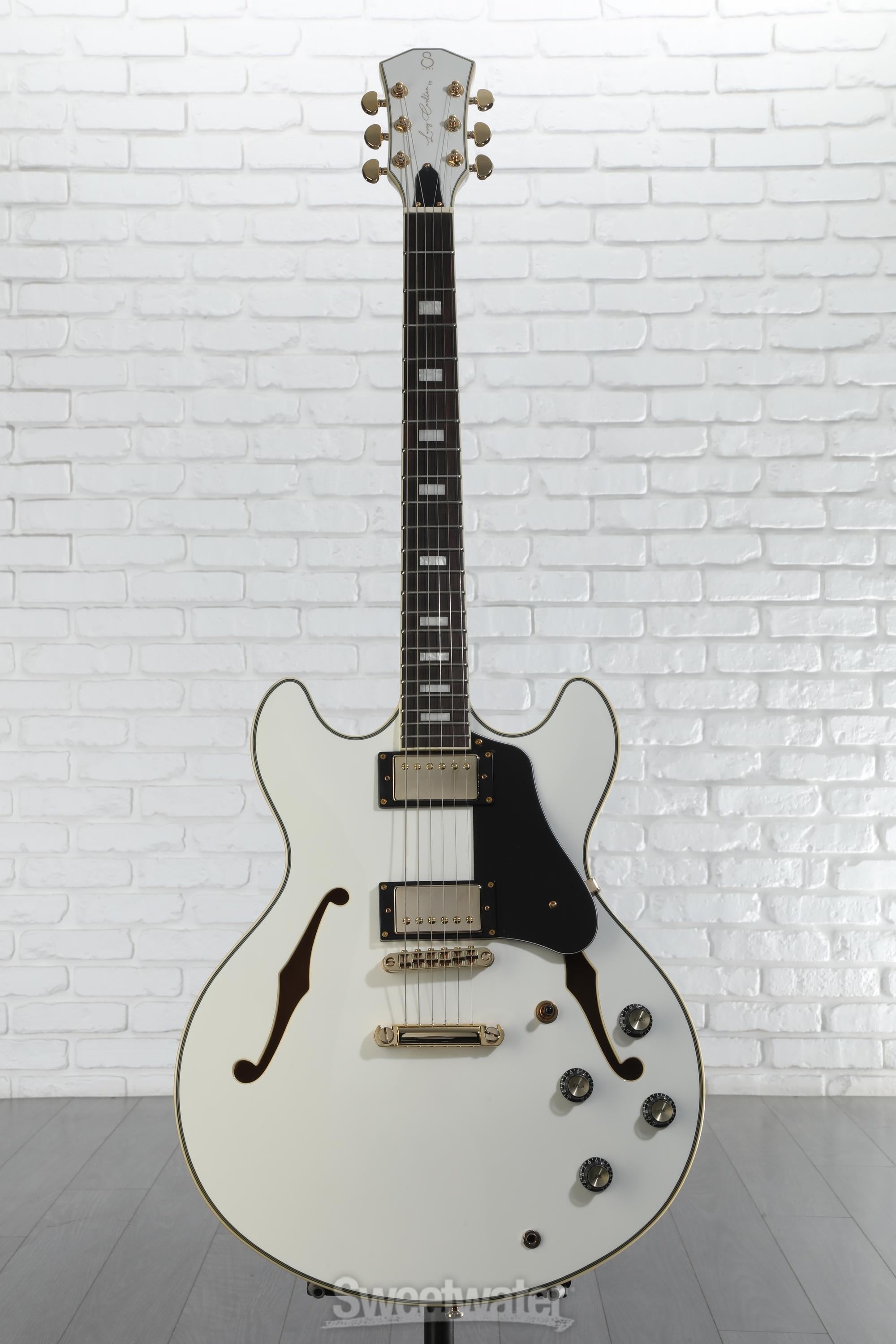 Sire Larry Carlton H7 Semi-hollow Electric Guitar - White