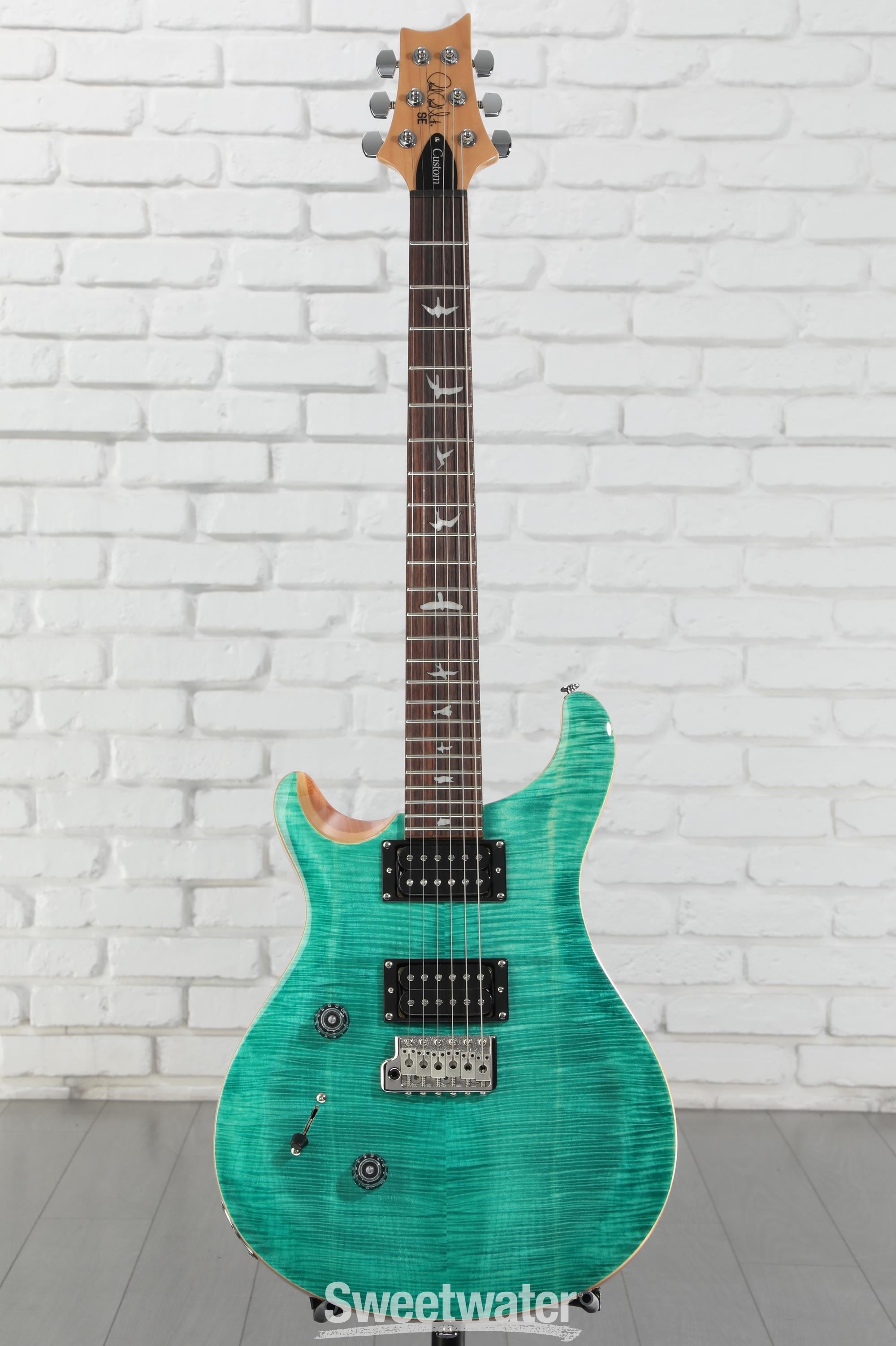 PRS SE Custom 24 Left-handed Electric Guitar - Turquoise