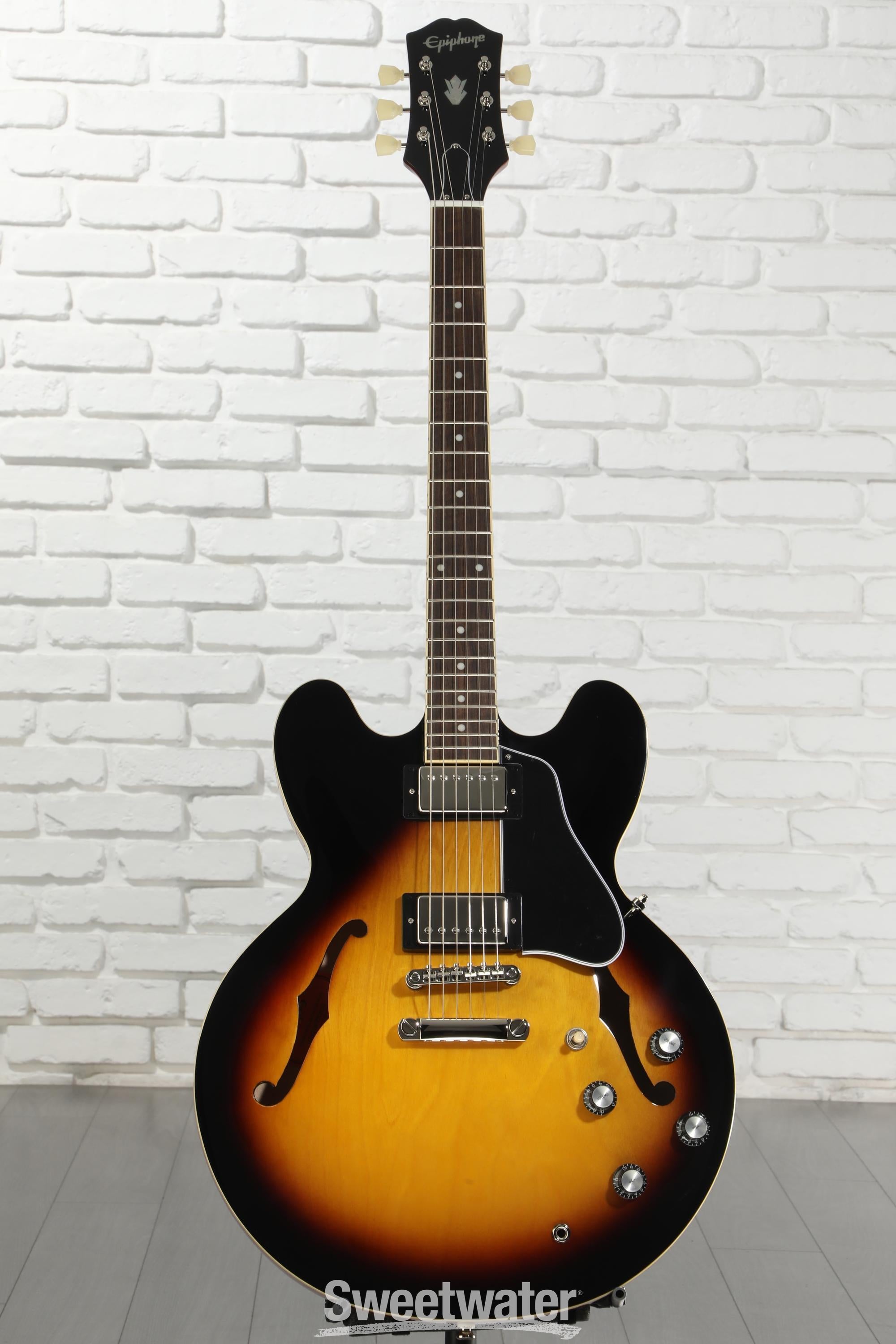 Epiphone ES-335 サンバースト Epiphone ES-335 Semi-hollowbody Electric Guitar - Vintage Sunburst