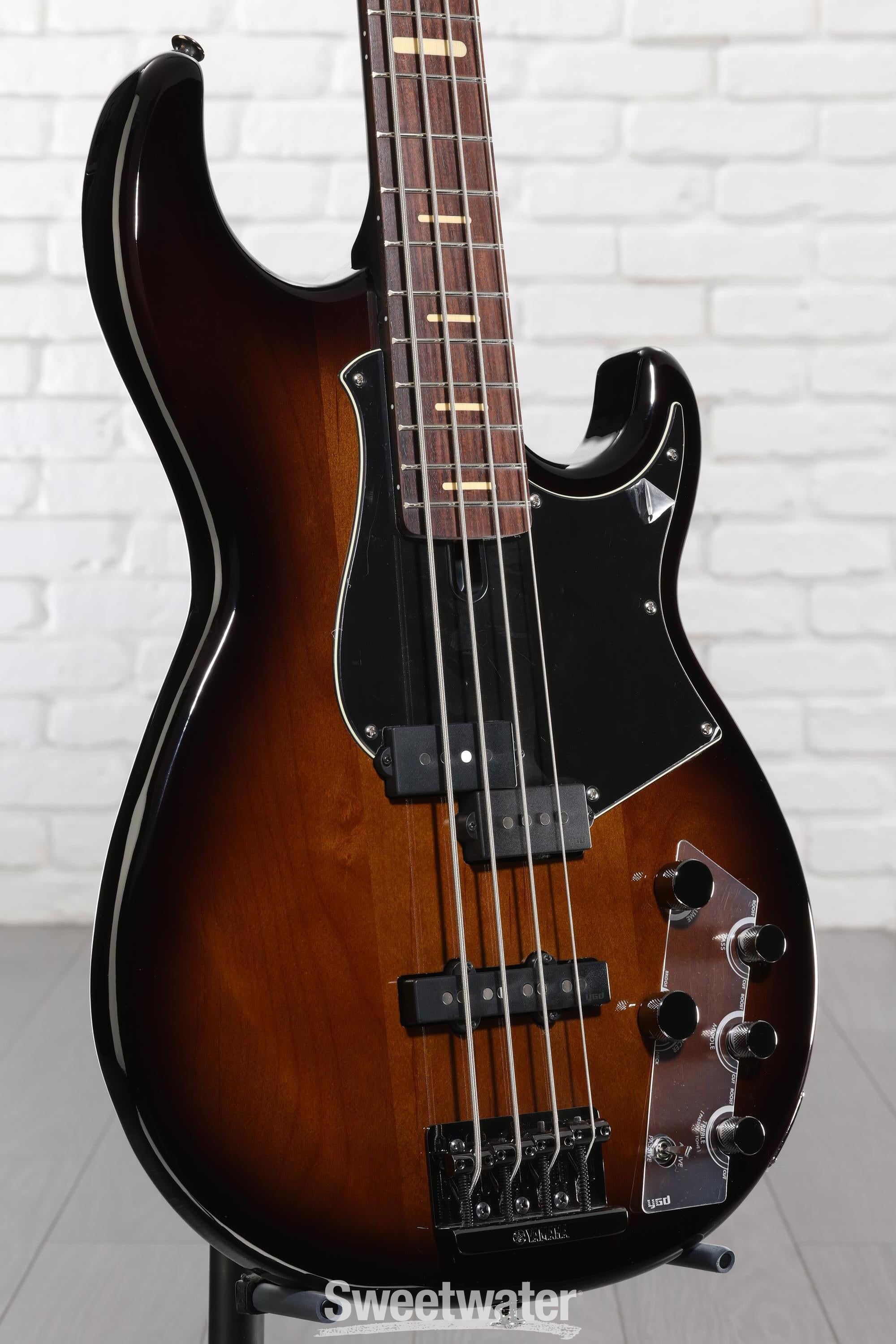 Yamaha BB734A 4-string Bass Guitar - Dark Coffee Sunburst | Sweetwater