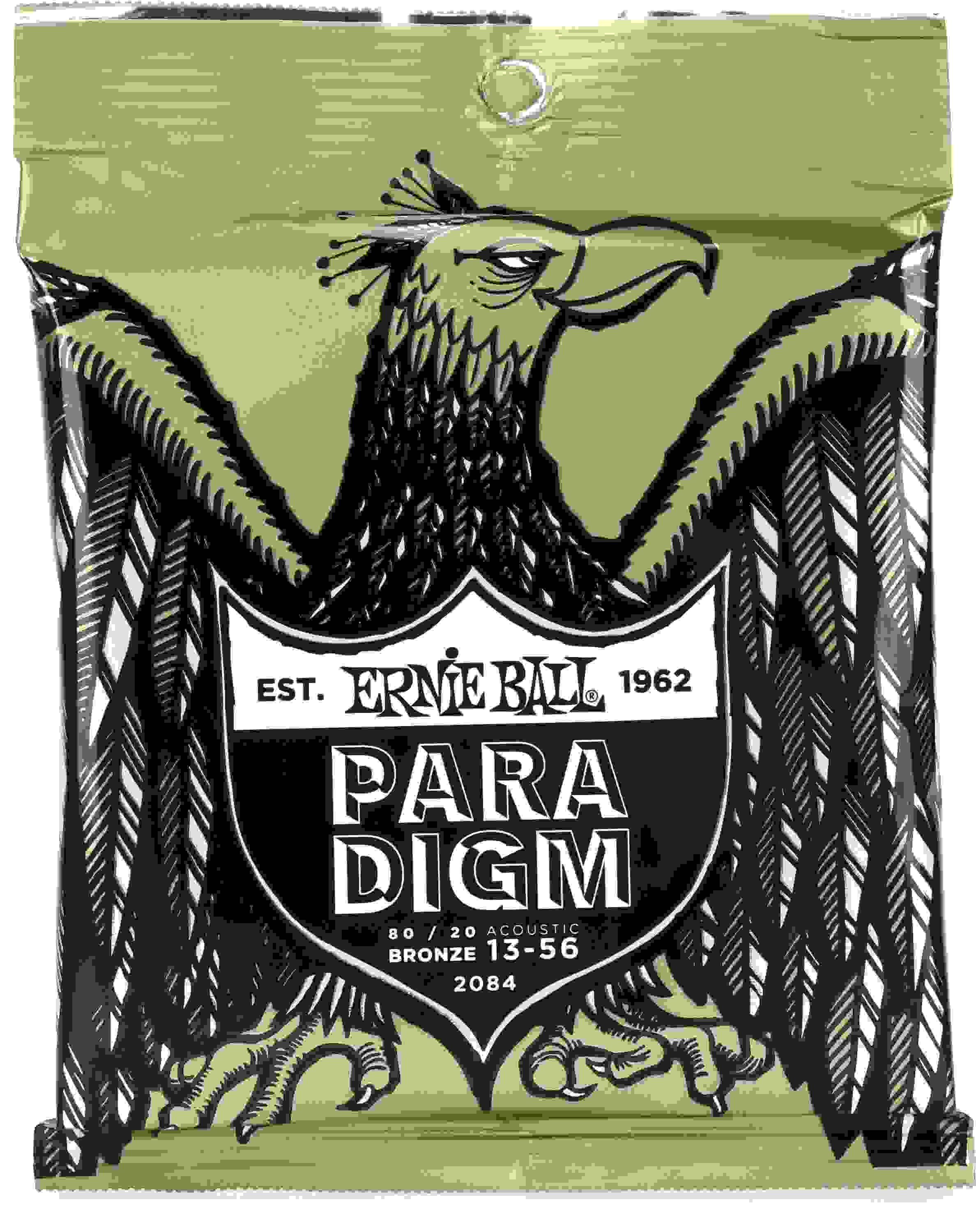 Ernie Ball 2084 Paradigm 80/20 Bronze Acoustic Guitar Strings - .013-.056 Medium