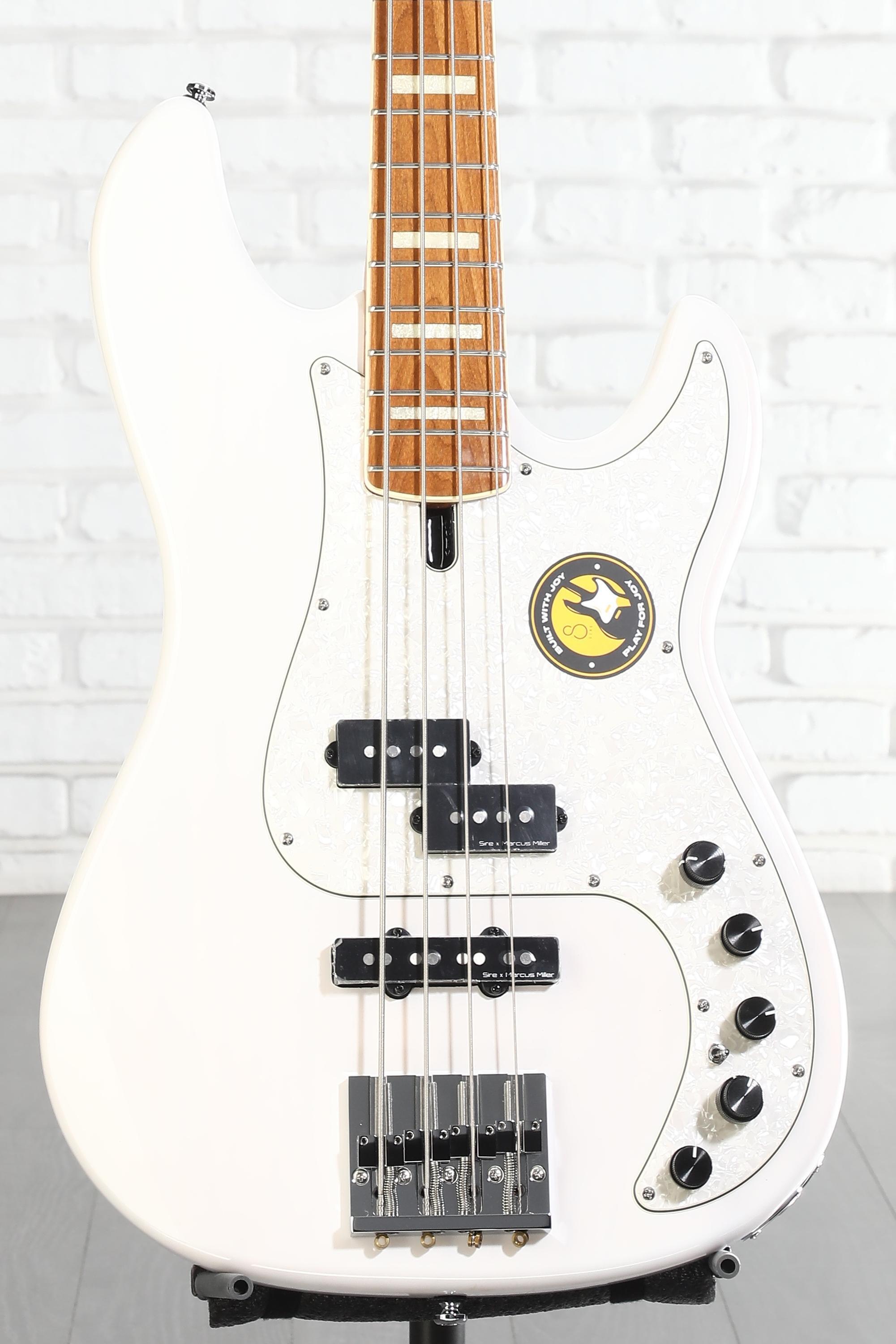 Sire Marcus Miller P8 4-string Bass Guitar - White Blonde | Sweetwater