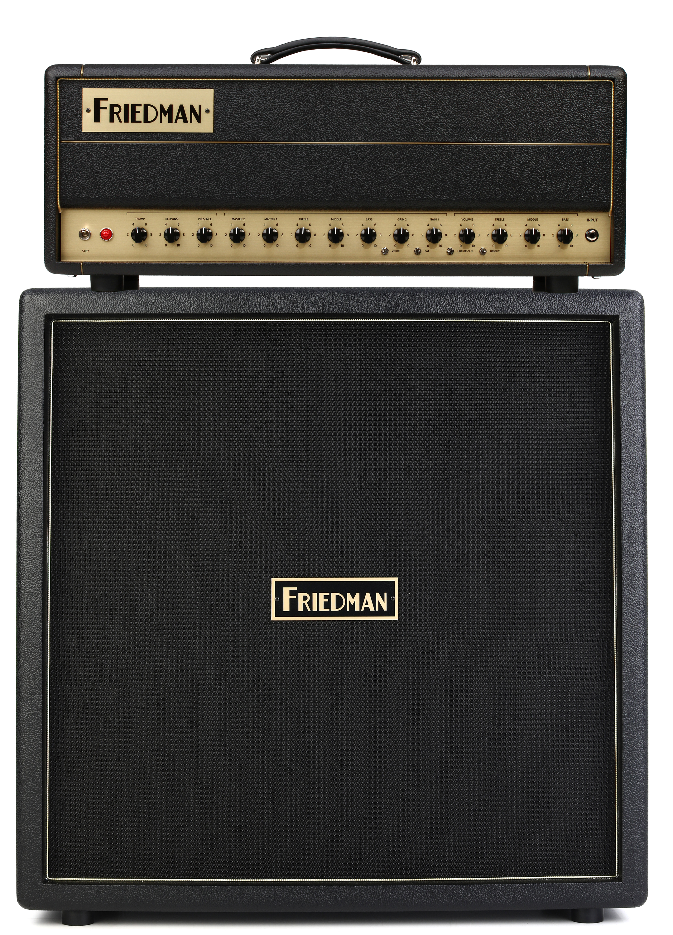 Friedman BE-50 Deluxe 3-channel 50-watt Tube Head with 120-watt