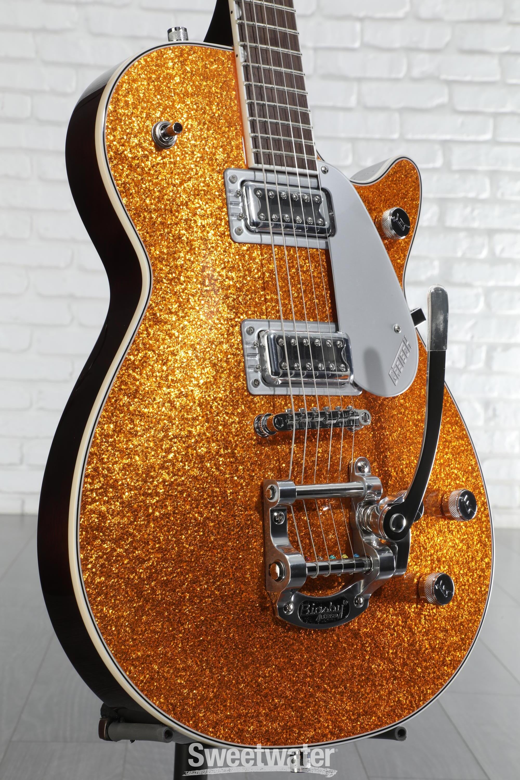 Gretsch Electromatic ゴールドスパークル Gretsch Electromatic Jet Electric Guitar - Gold Sparkle